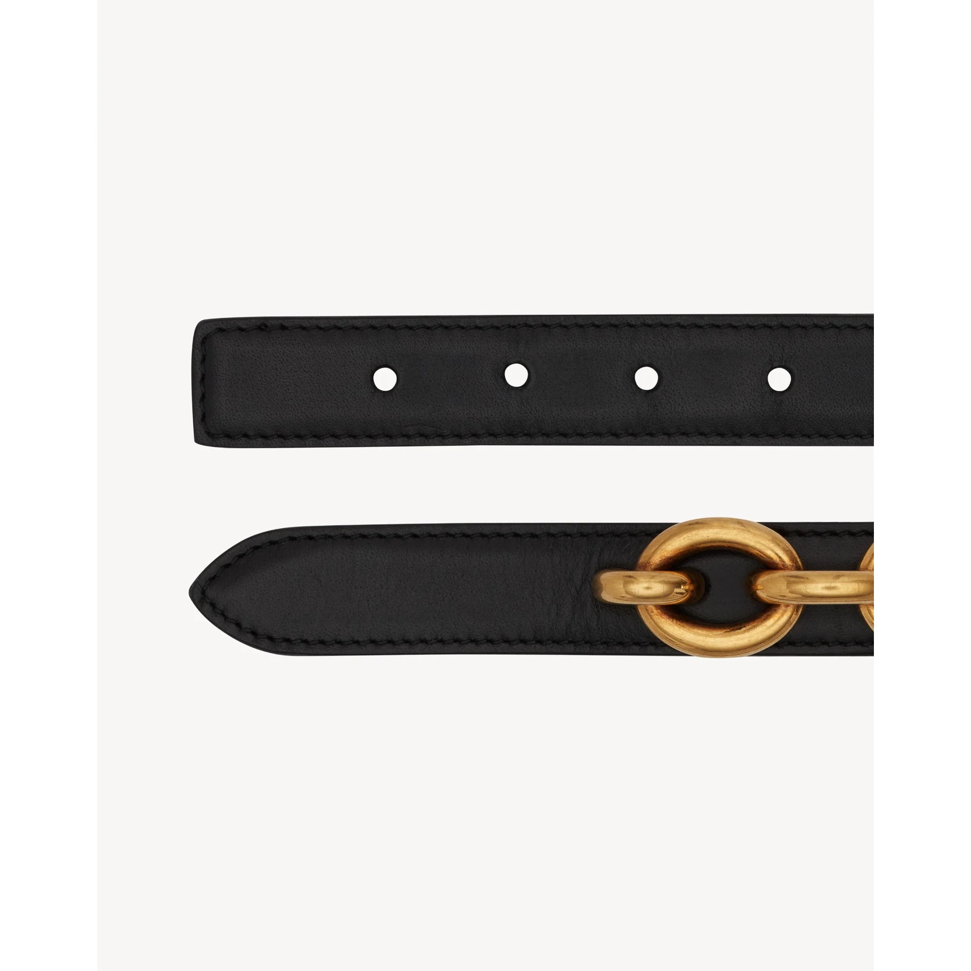 Ceinture Boucle Maillon - Nero - Image 2
