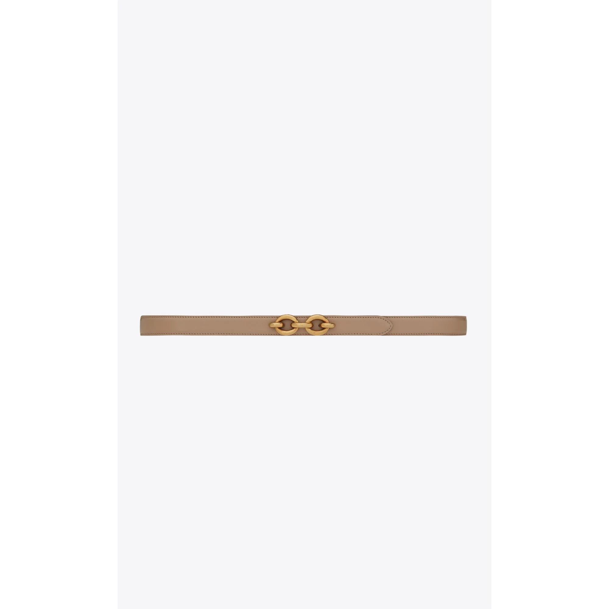 Ceinture Boucle Maillon - Crema Soft