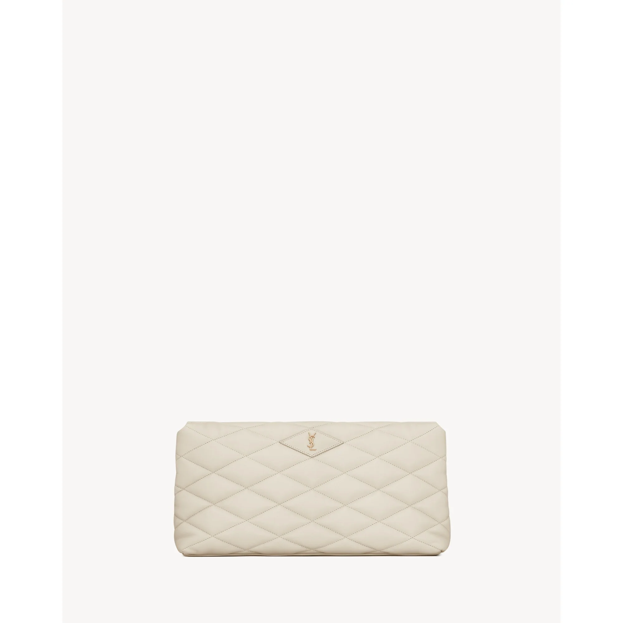 Large Sade Clutch - Crema Soft - Image 2