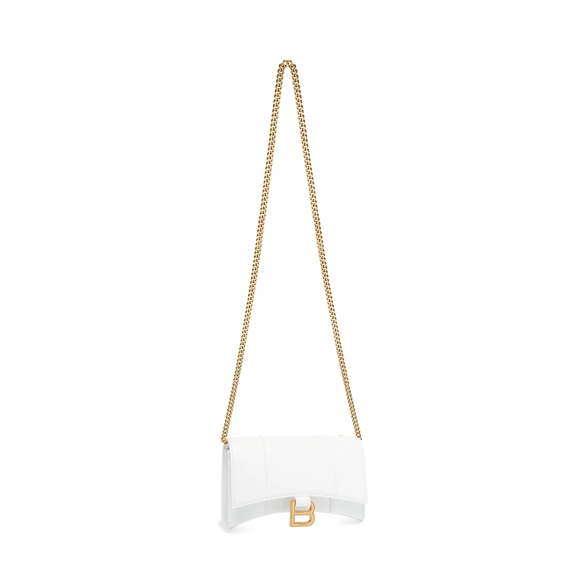 Hourglass Wallet W/Chain - Optic White - Image 3