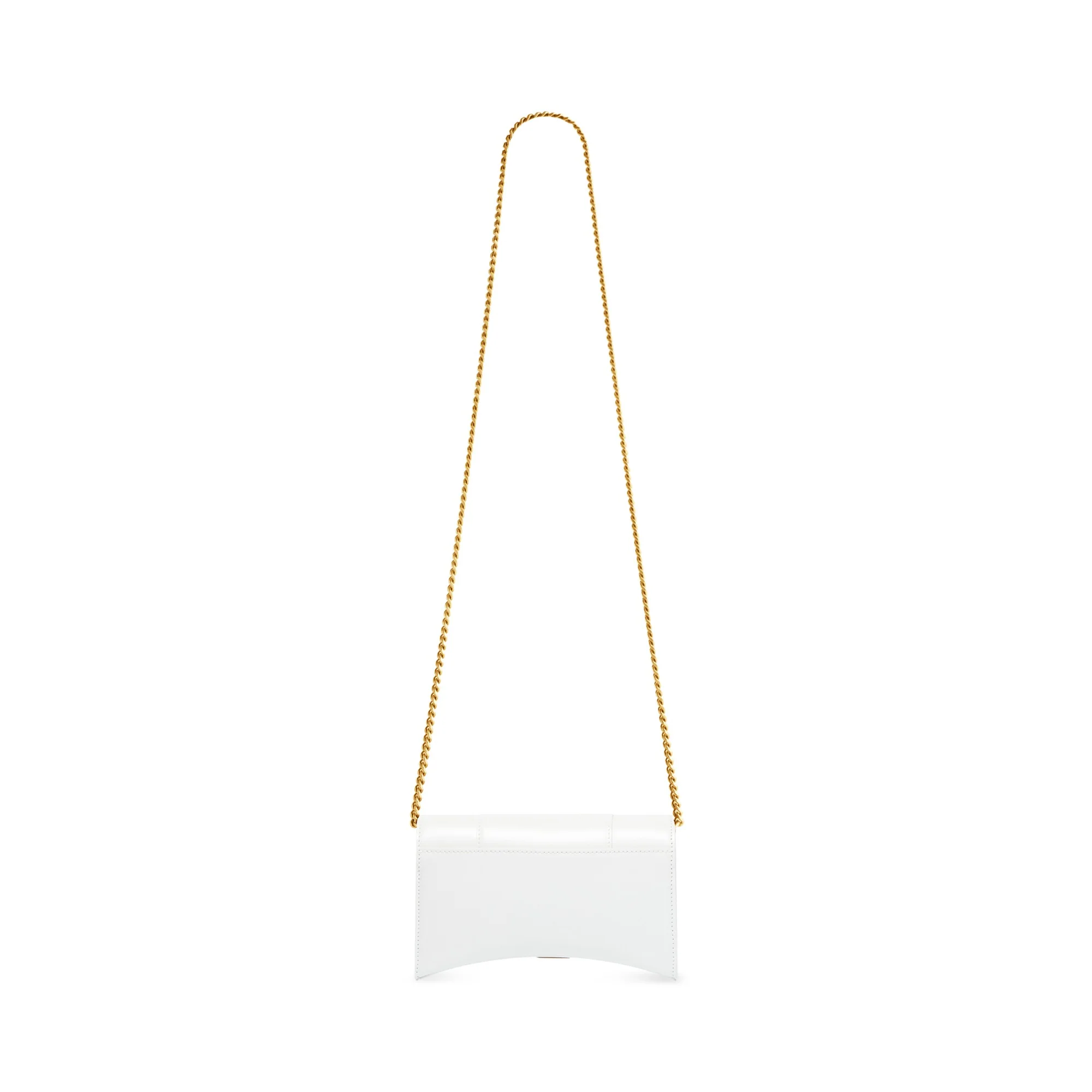 Hourglass Wallet W/Chain - Optic White - Image 4