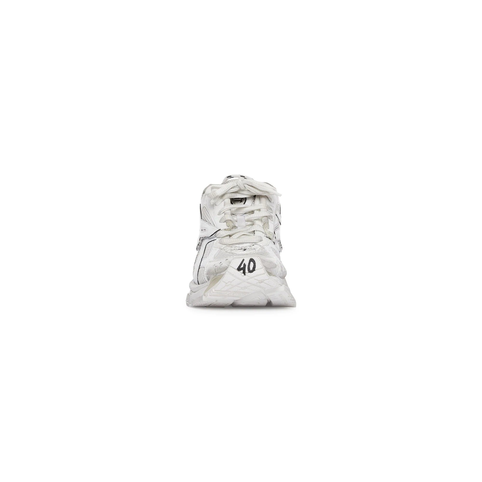 Runner Sneaker Monocolor - White - Image 3