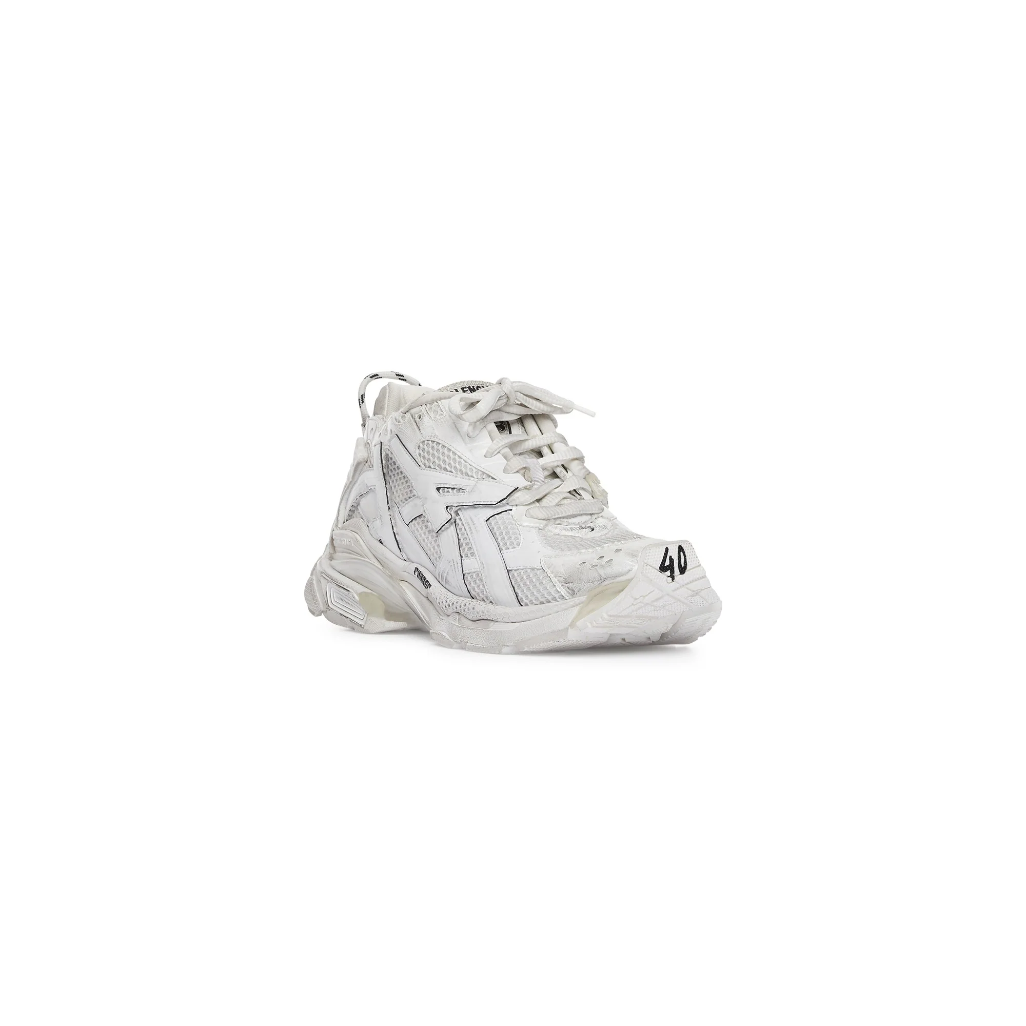 Runner Sneaker Monocolor - White - Image 4