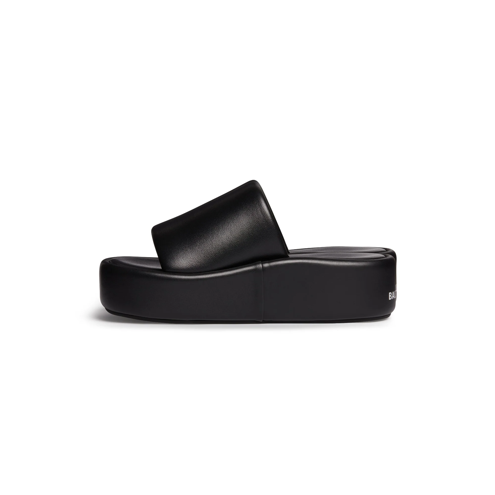 Rise Smooth Nappa+Logo - Black/White - Image 2