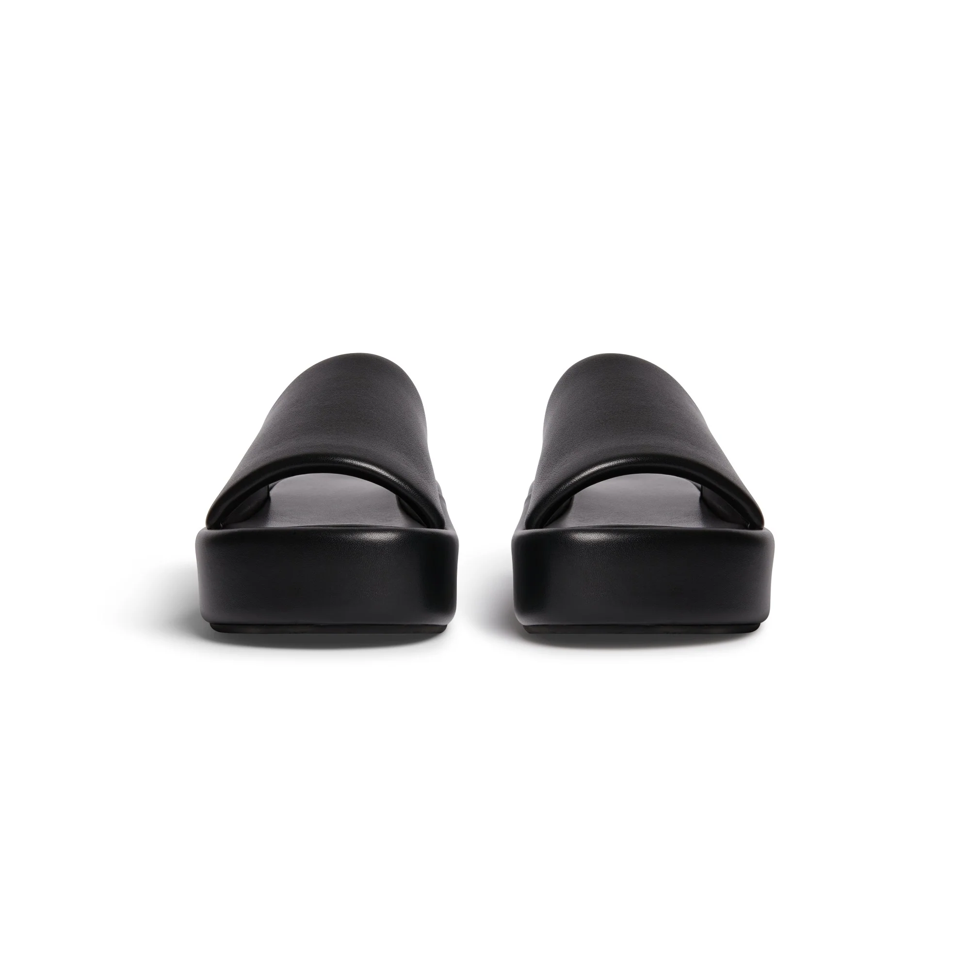 Rise Smooth Nappa+Logo - Black/White - Image 4