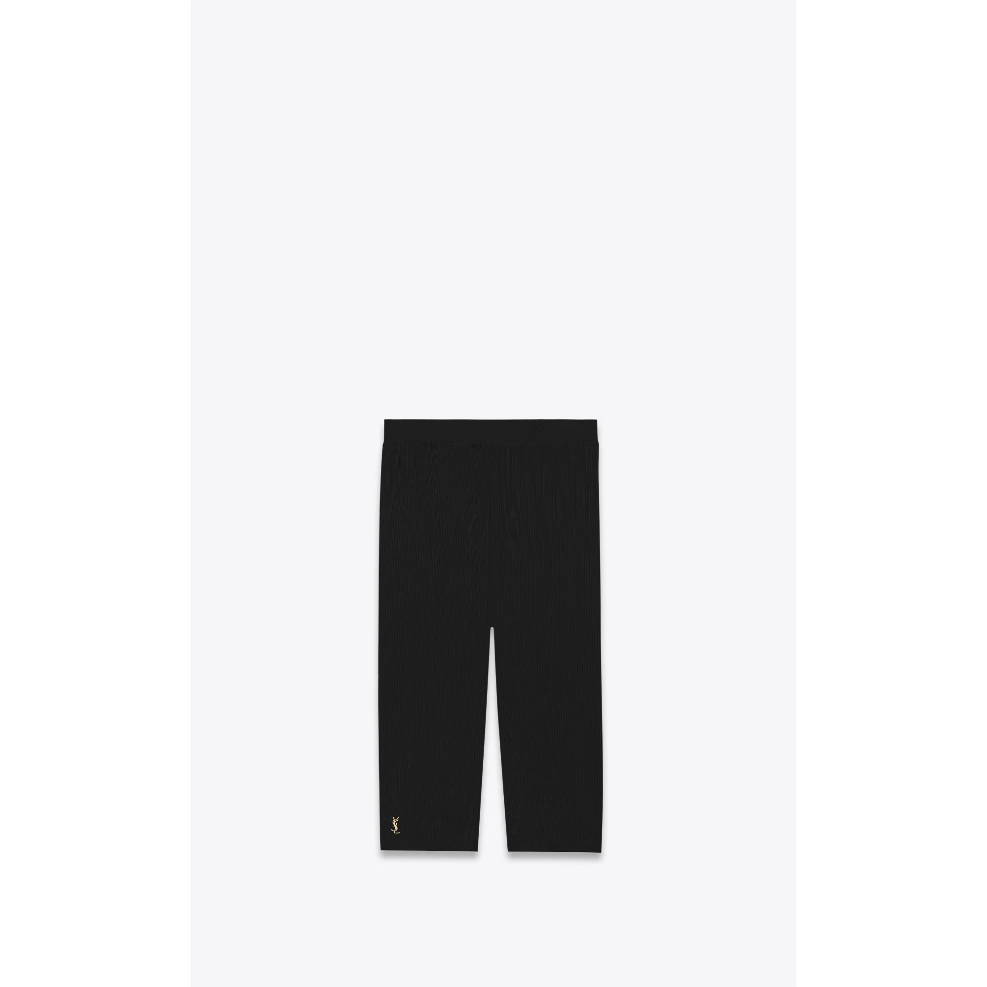 Cycliste Court Maille Viscose - Noir