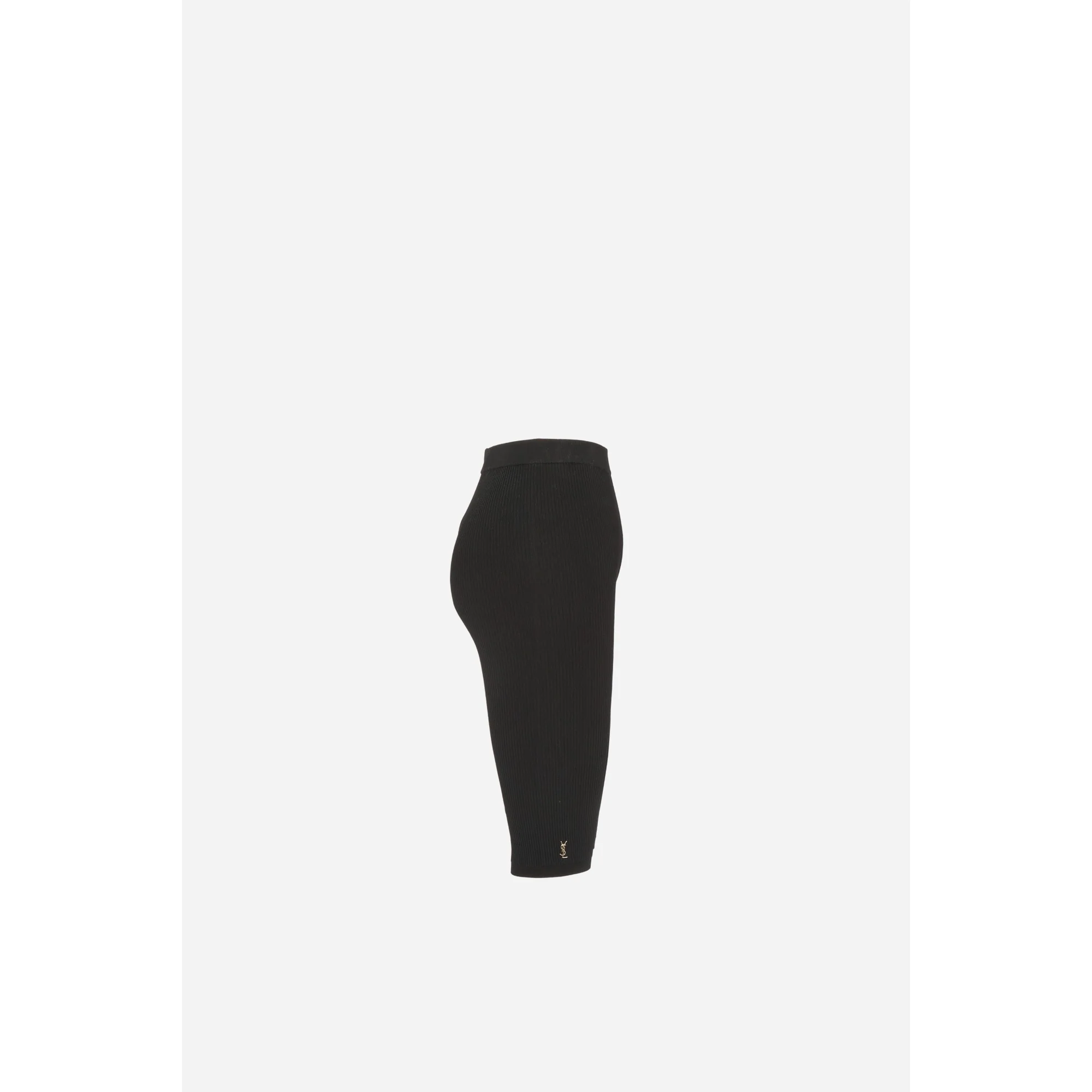 Cycliste Court Maille Viscose - Noir - Image 3