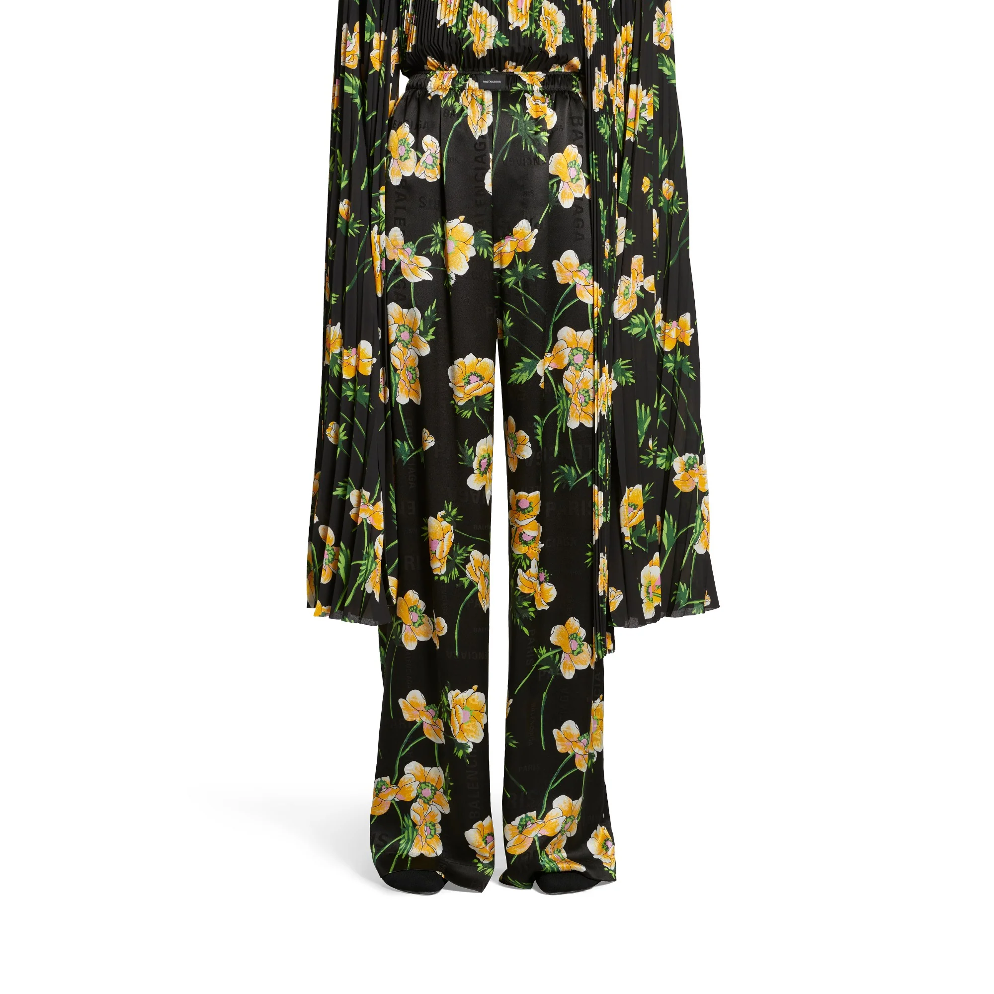 Pyjama Pants - Black/Yellow - Image 6