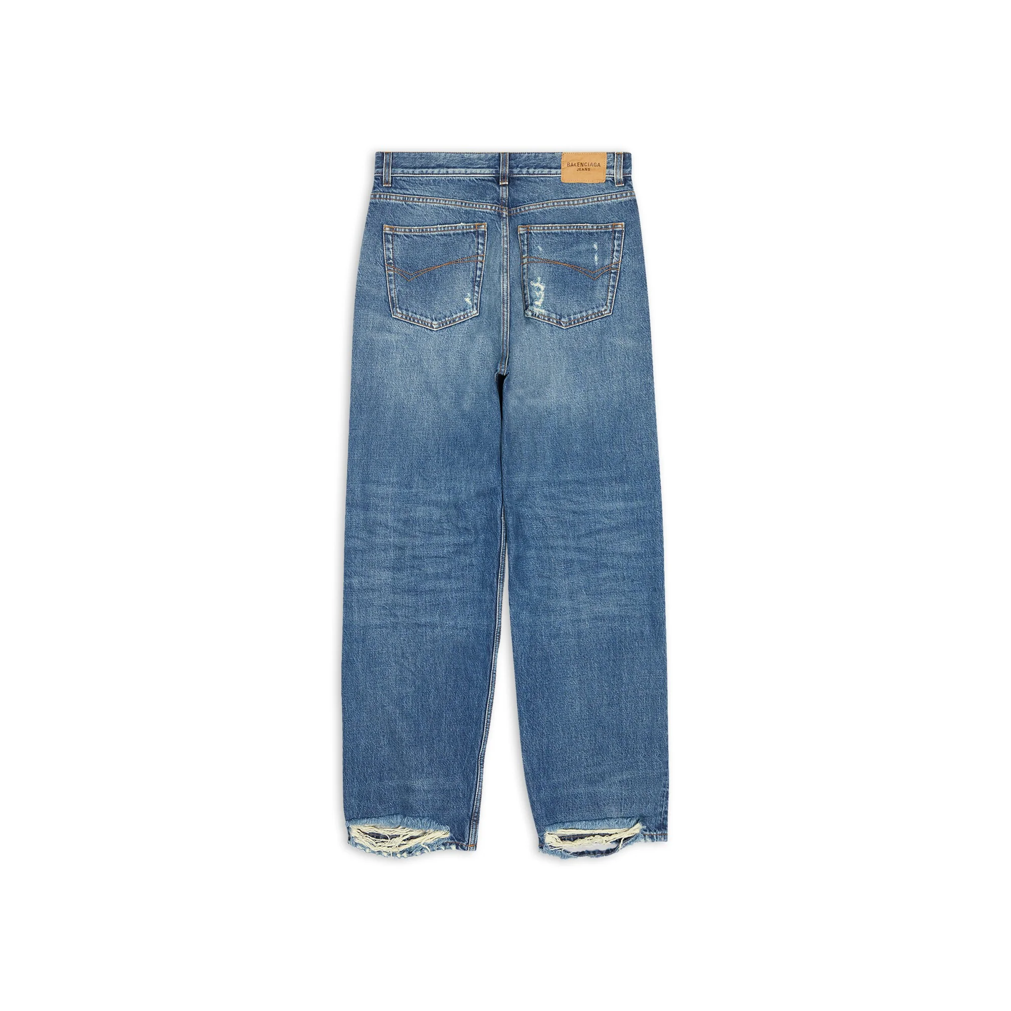 Large Pants - Blue American Fashion - Image 2