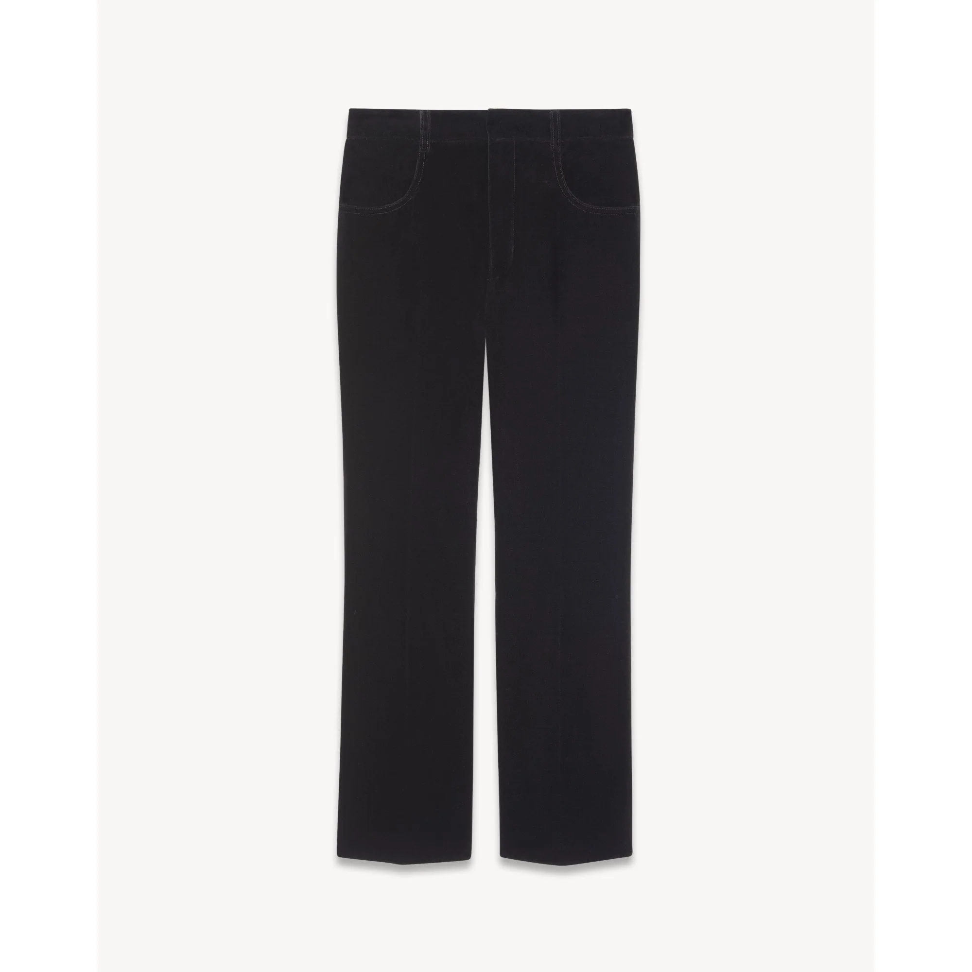 Pantalons Velours De Coton - Noir
