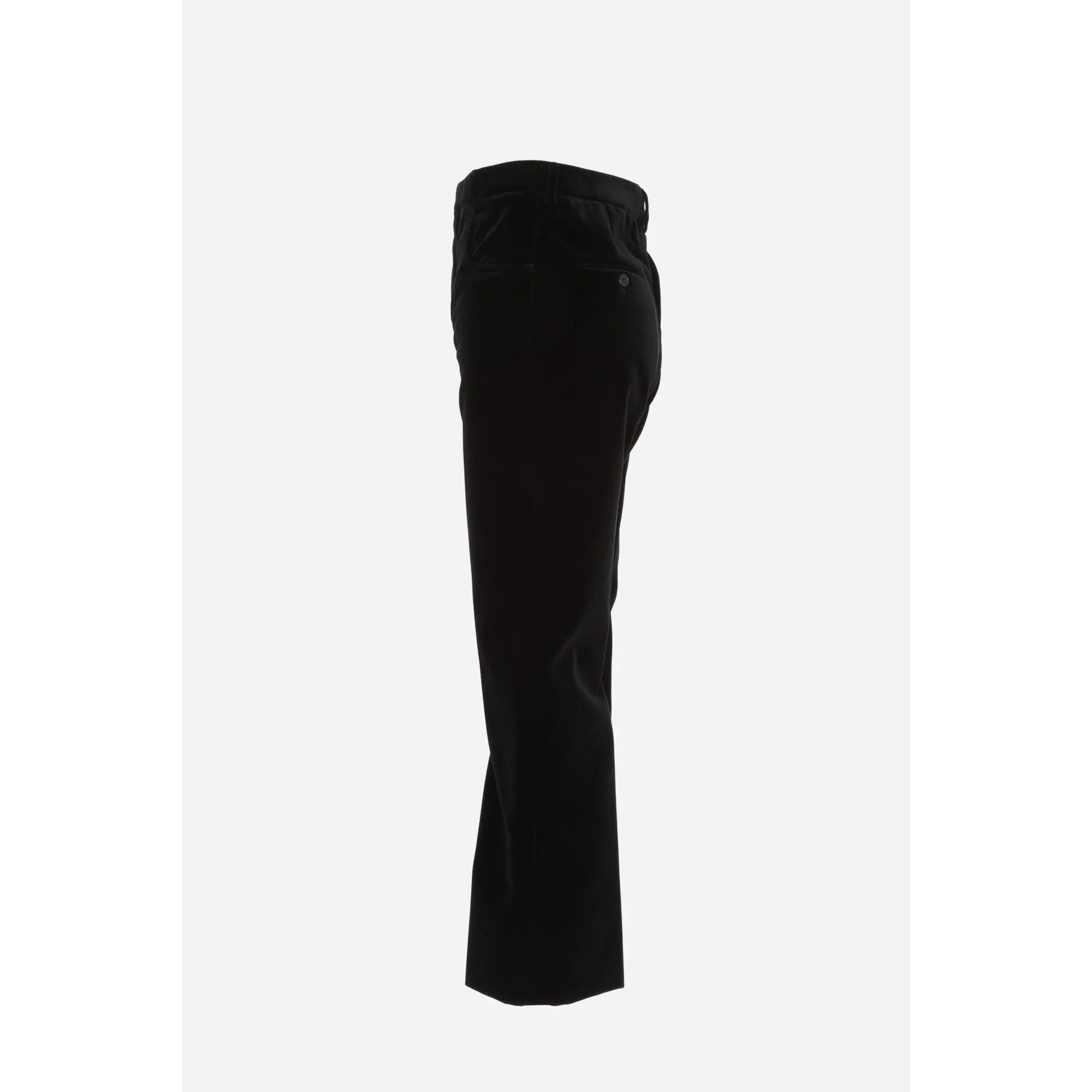 Pantalons Velours De Coton - Noir - Image 3