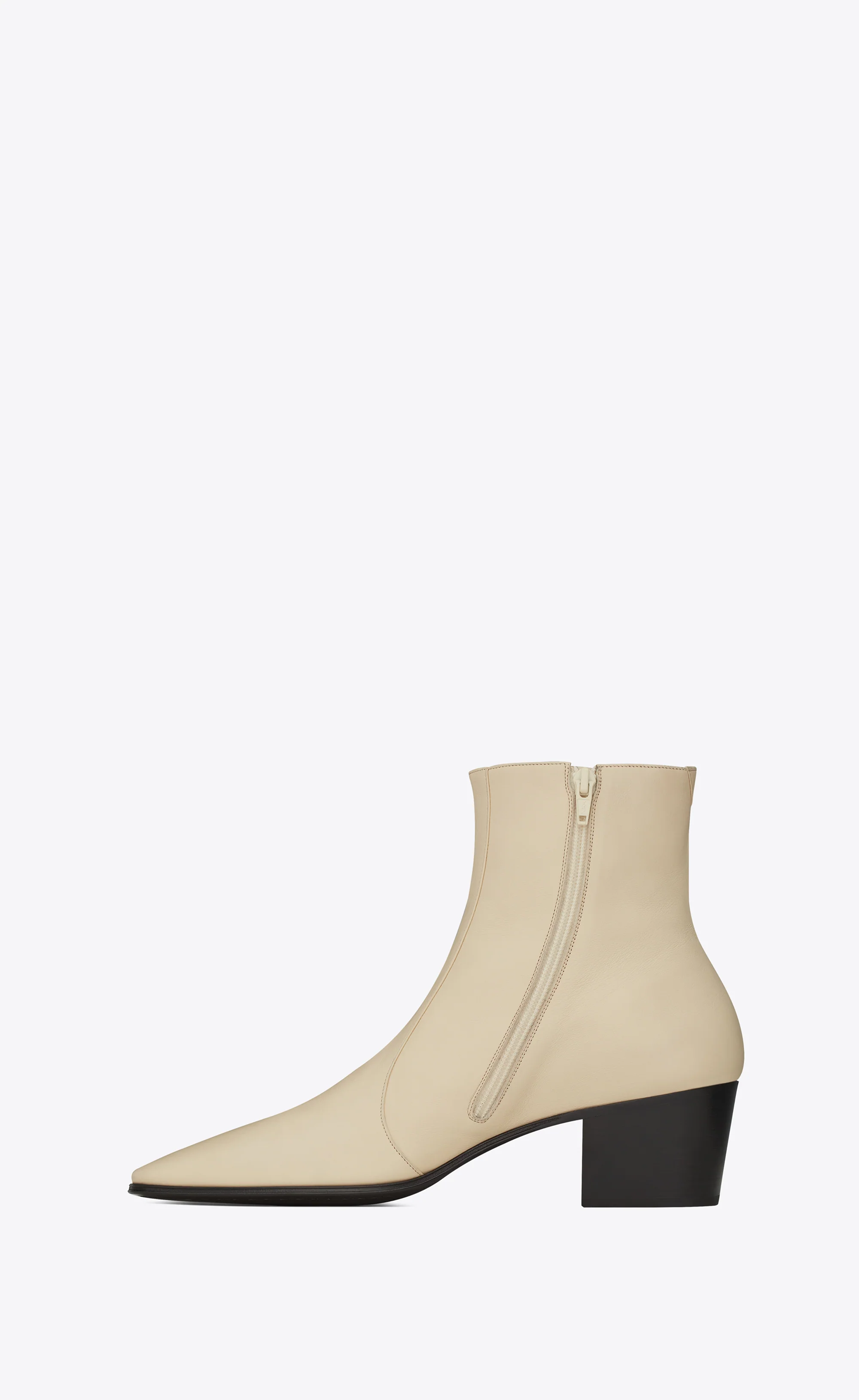 Vasilli 60 Zip Boot - Real Beige - Image 3