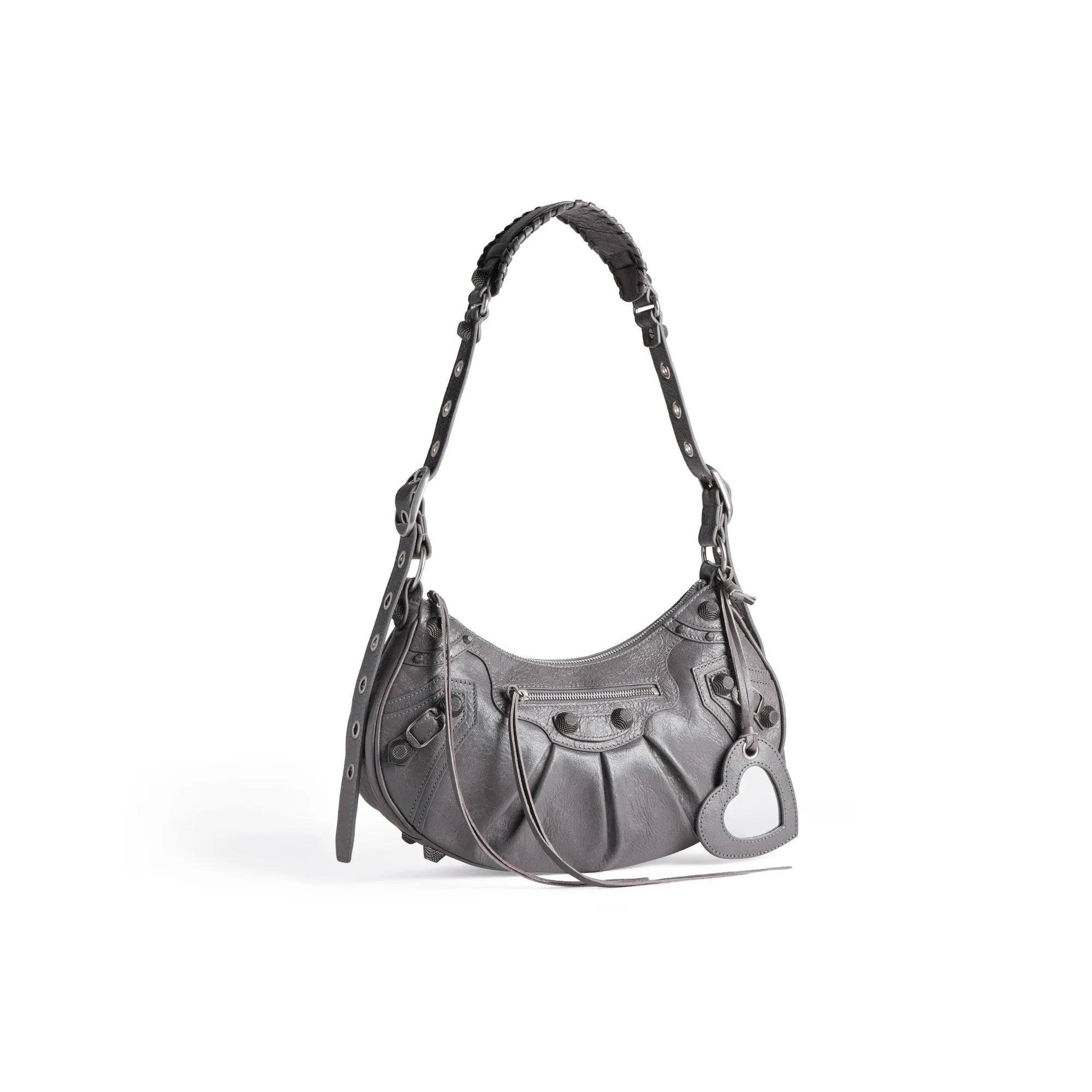 Le Cagole Shoulder Bag S - Dark Grey - Image 2