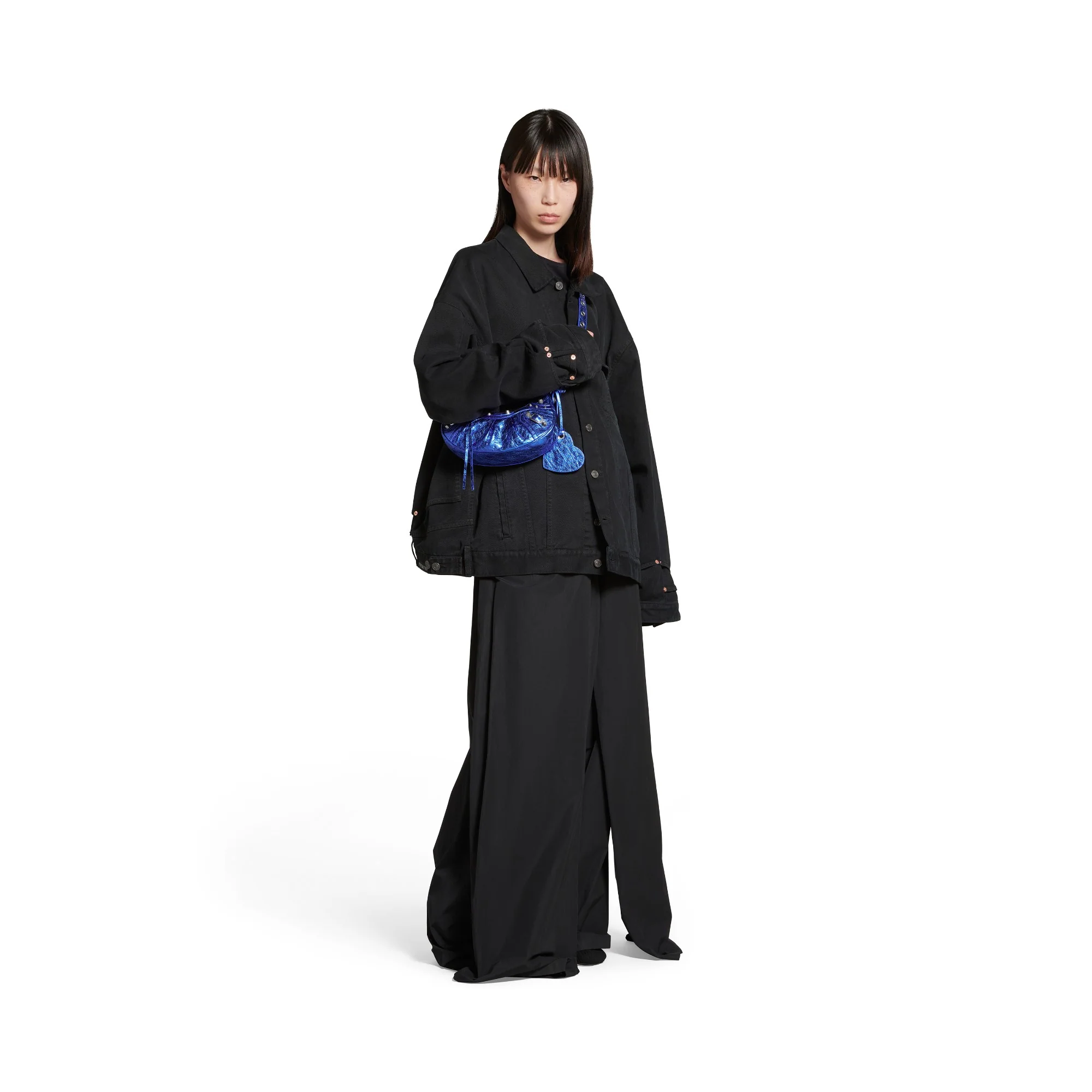 Le Cagole Shoulder Bag XS - Met Cobalt - Image 4