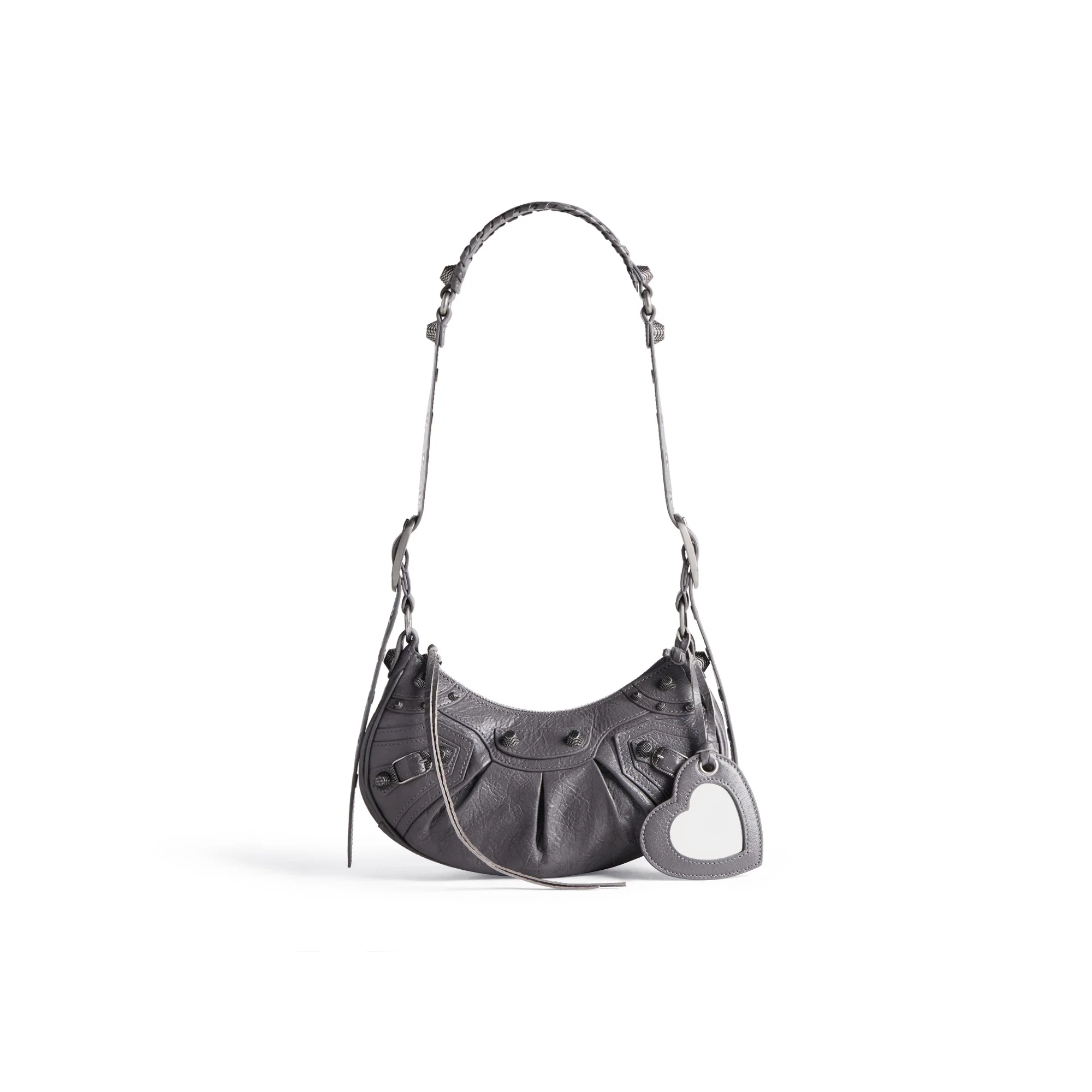 Le Cagole Shoulder Bag Xs - Dark Grey