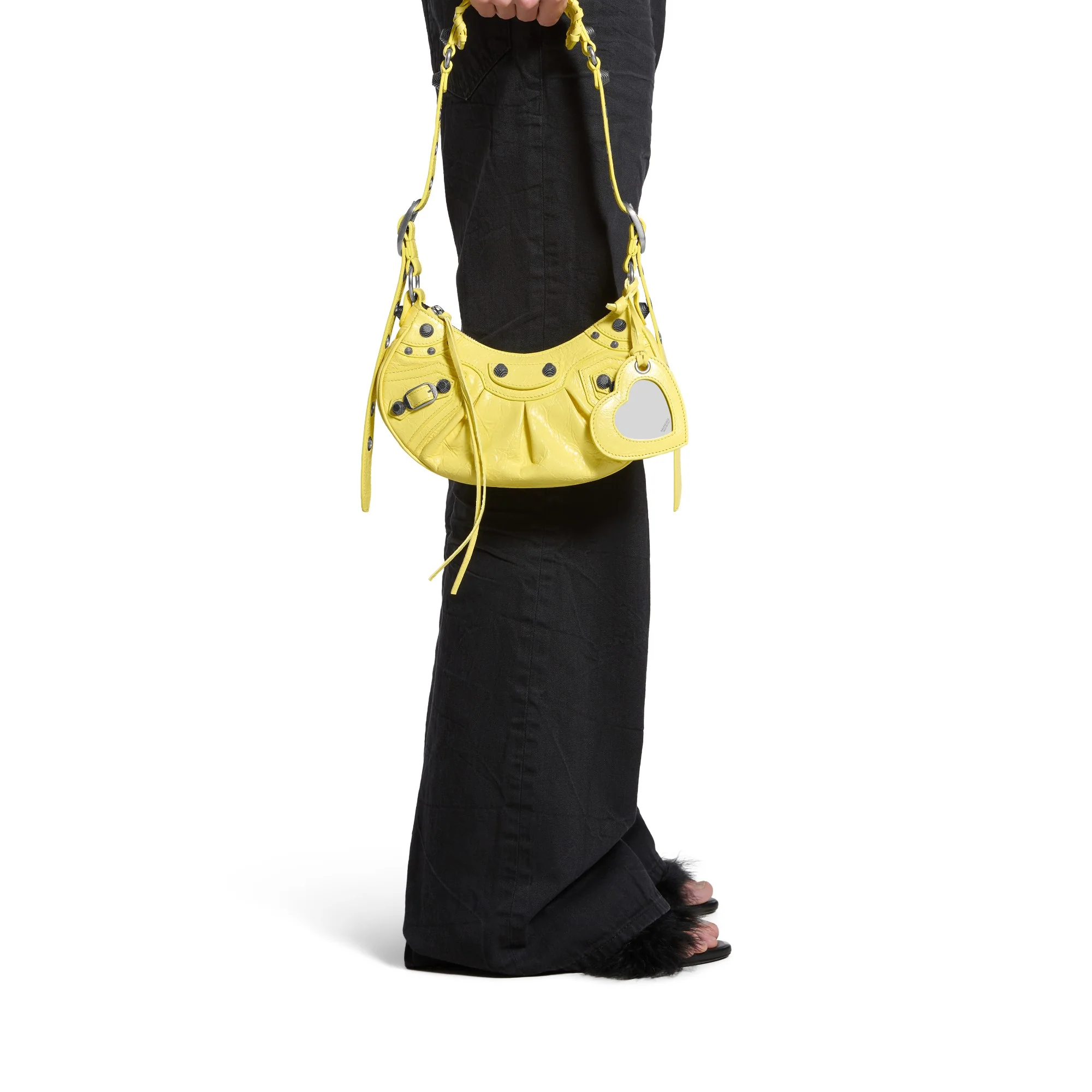 Le Cagole Shoulder Bag Xs - Citrus - Image 5