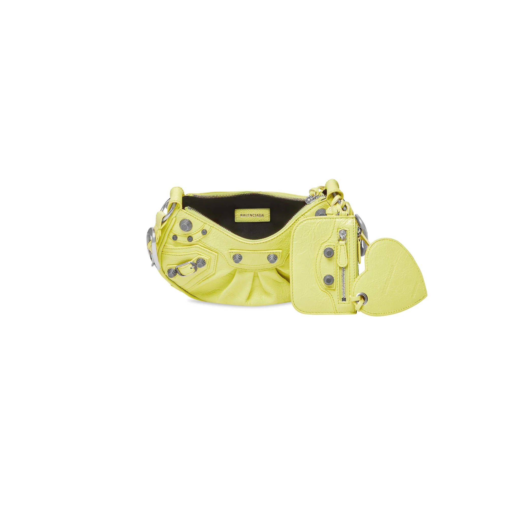 Le Cagole Shoulder Bag XS - Lime - Image 2