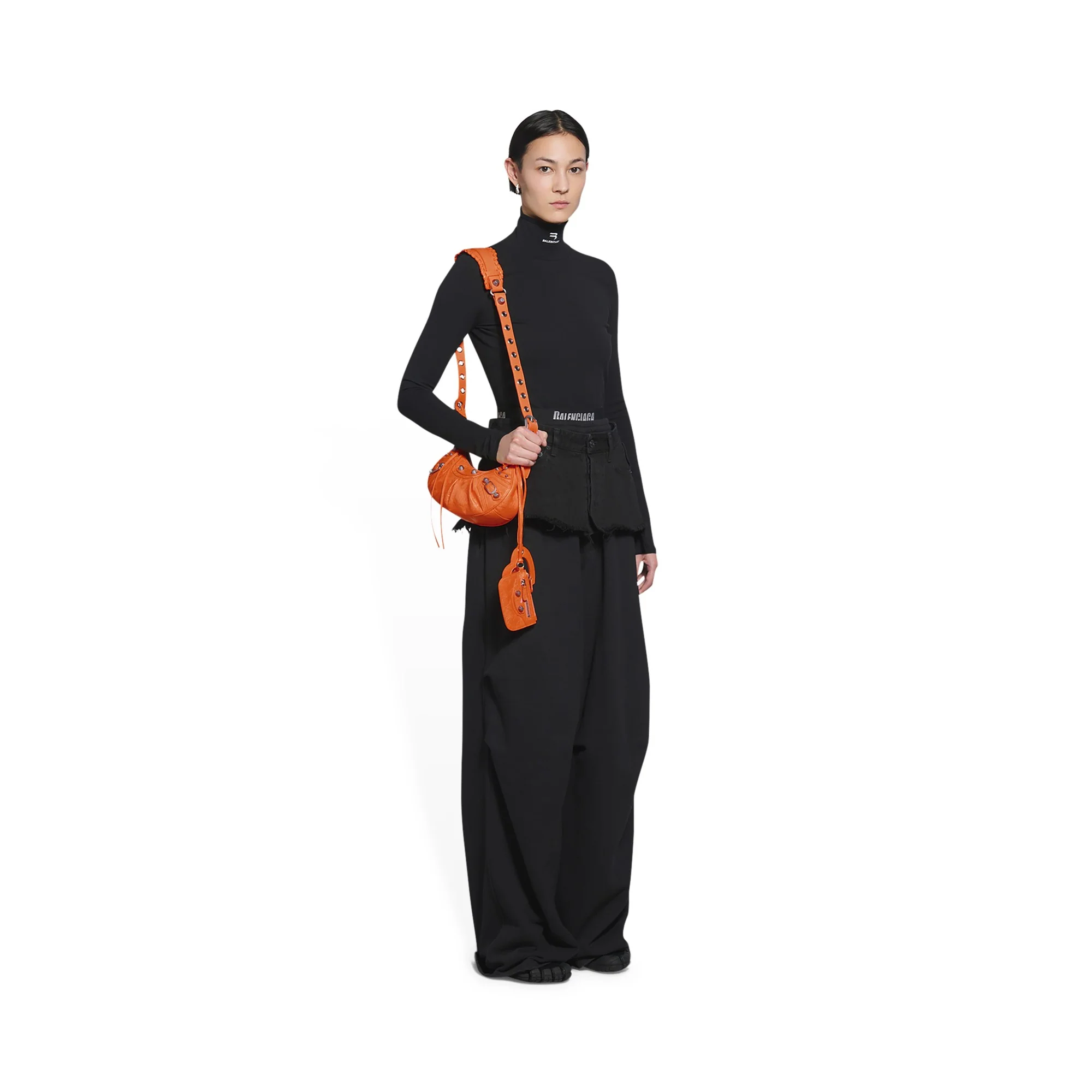 Le Cagole Shoulder Bag Xs - Orange - Image 5