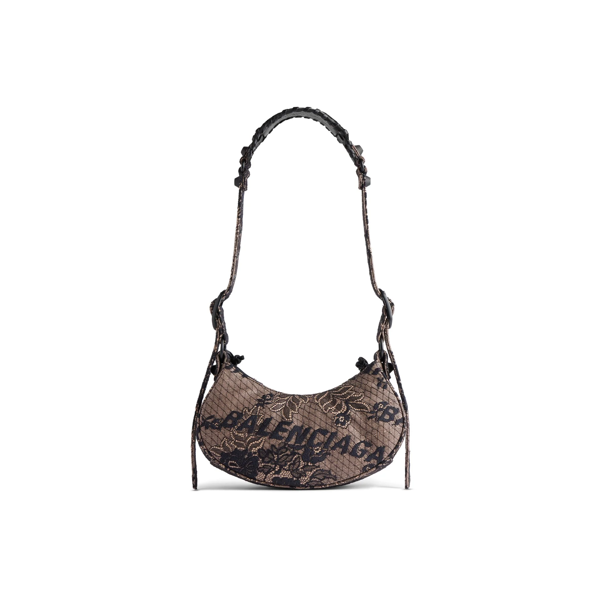 Le Cagole Shoulder Bag Xs - Black/Nude - Image 2