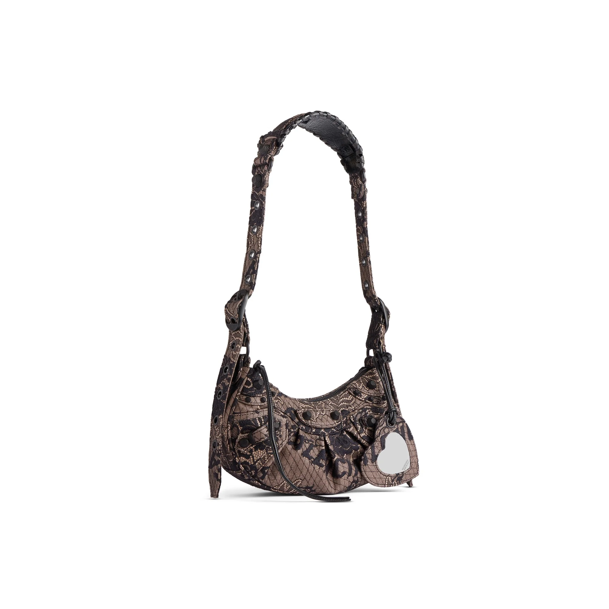 Le Cagole Shoulder Bag Xs - Black/Nude - Image 4