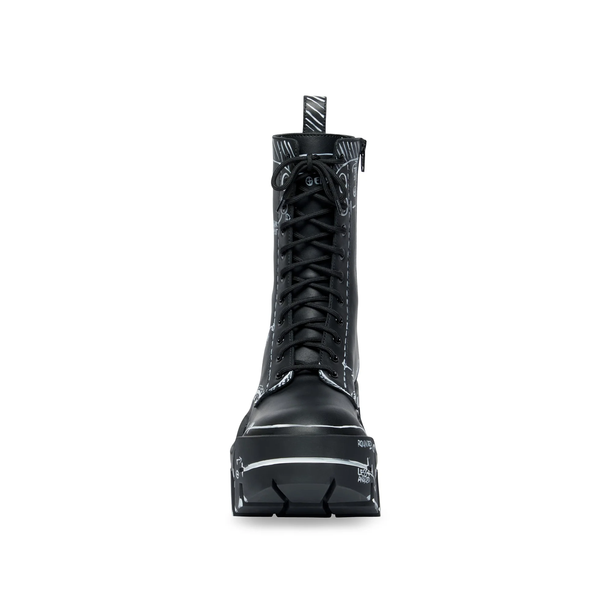 Bulldozer Boot Lace - Black/White - Image 5