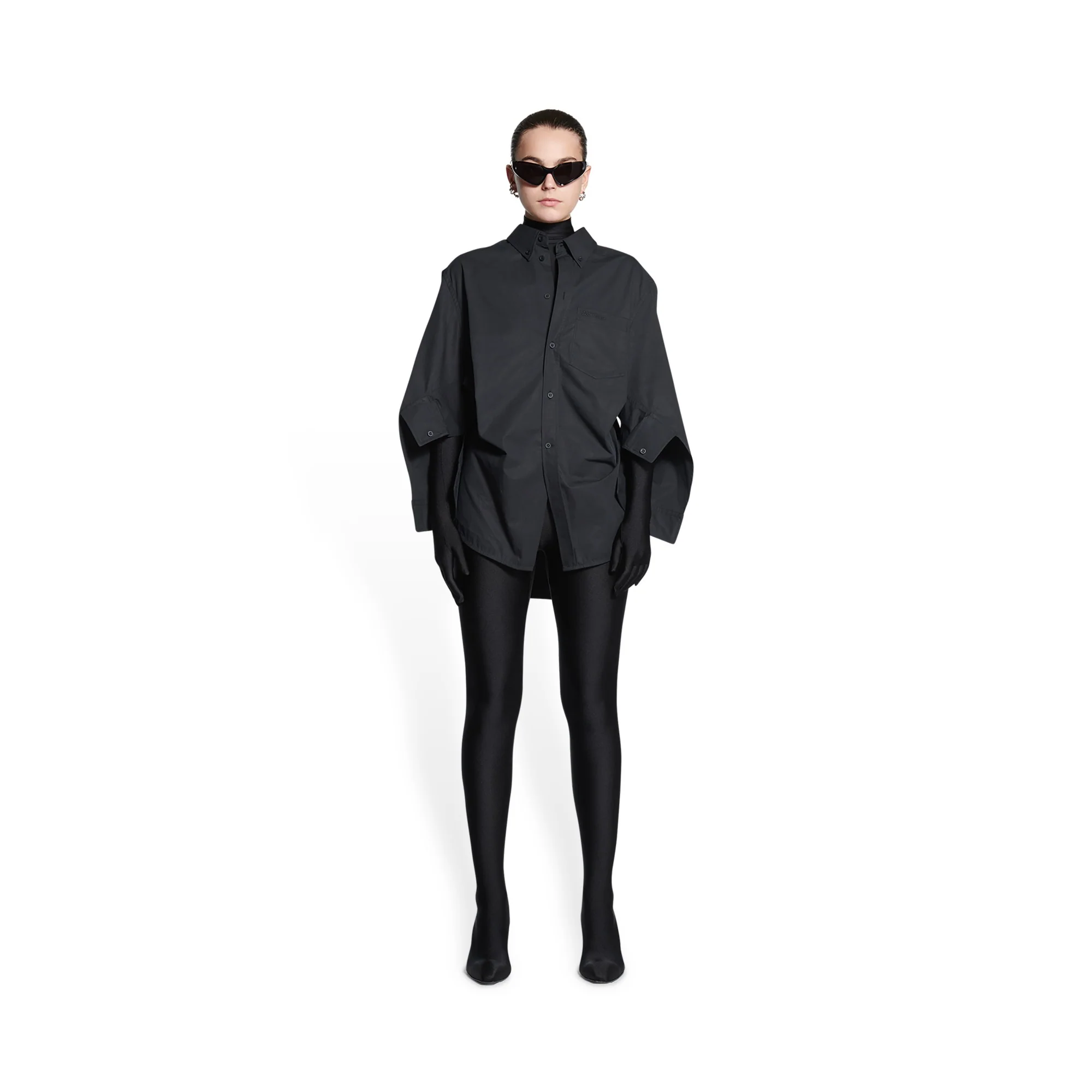 Twisted Swing Shirt - Black - Image 4