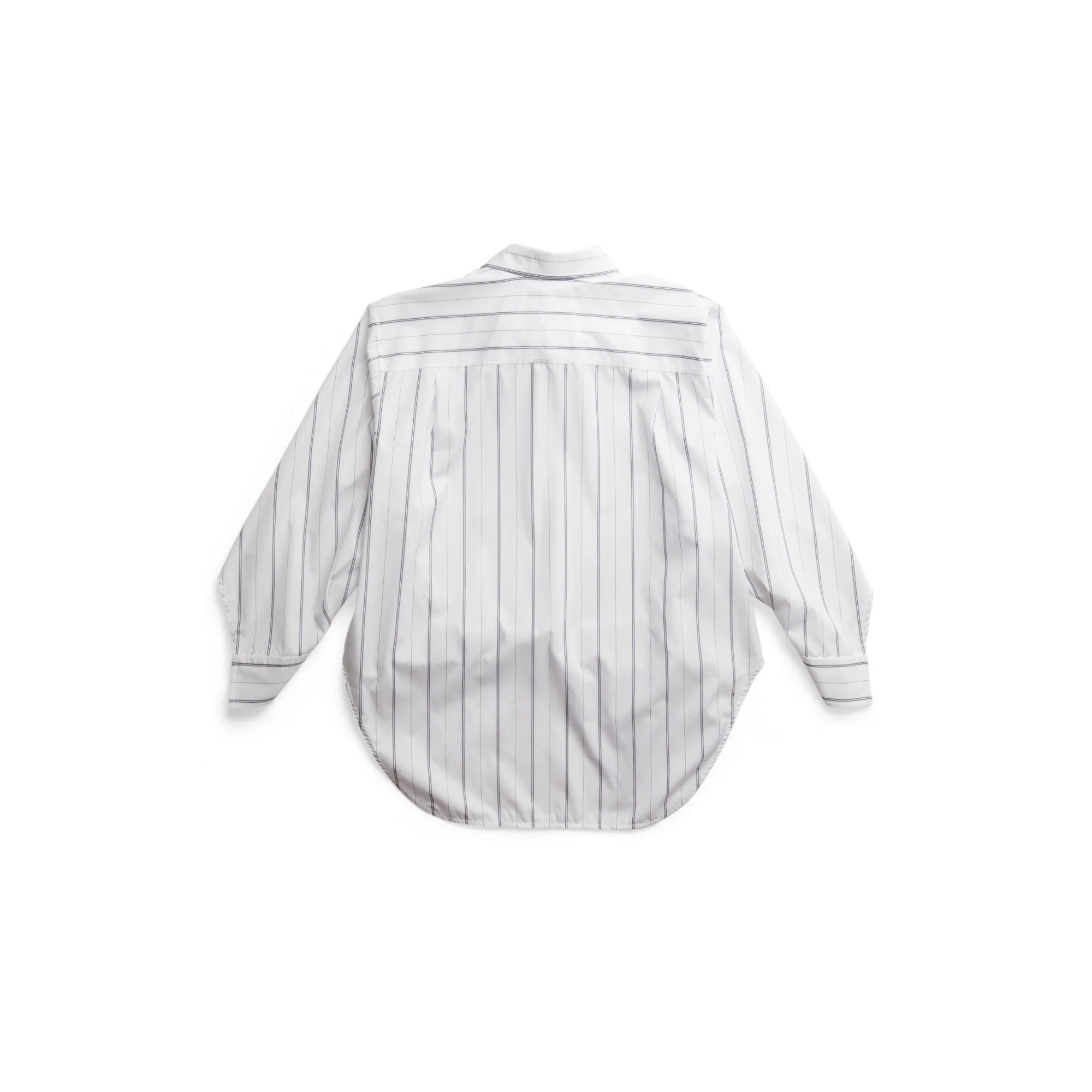 Swing Twisted Shirt - White/Navy - Image 2