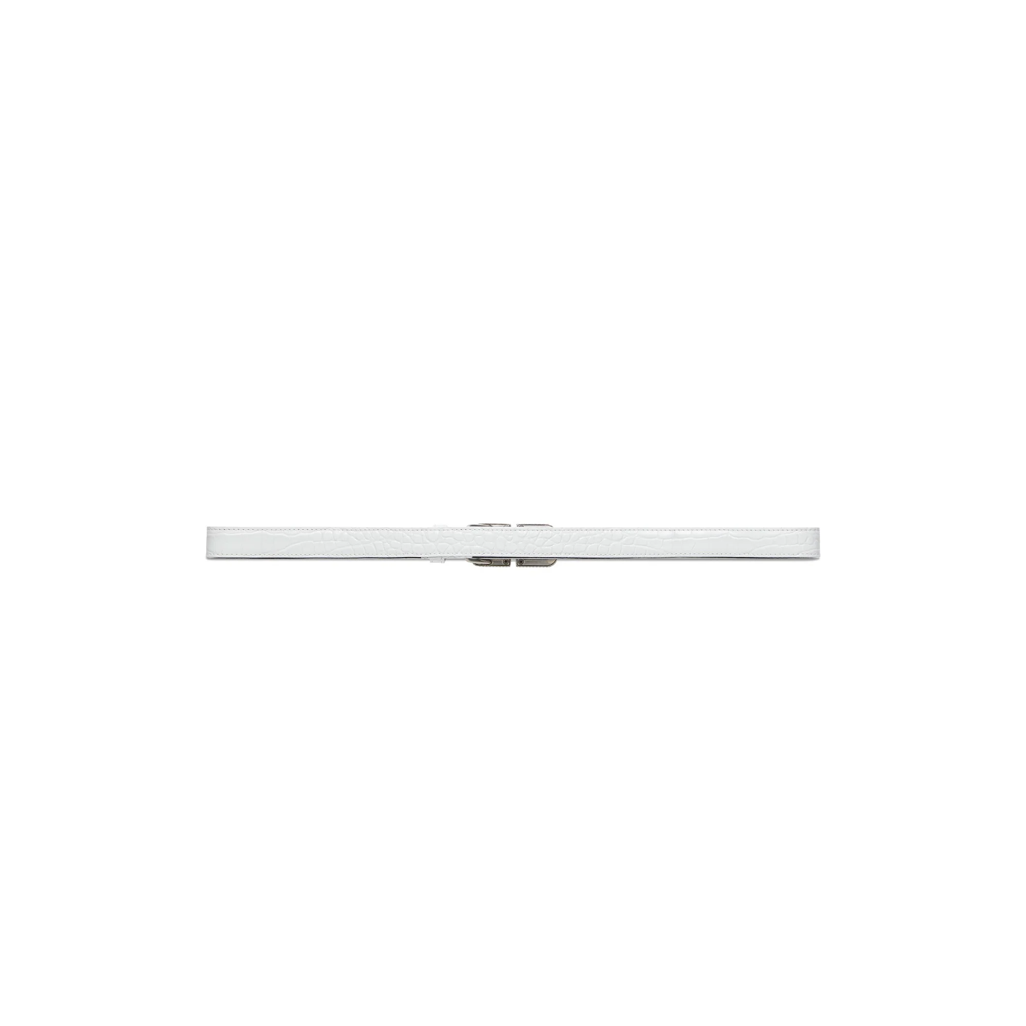 BB Hourglass Thin Belt 20 - Optic White 20 - Image 2