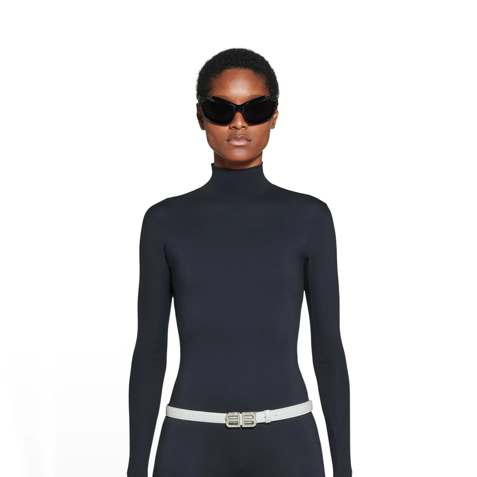 BB Hourglass Thin Belt 20 - Optic White 20 - Image 3