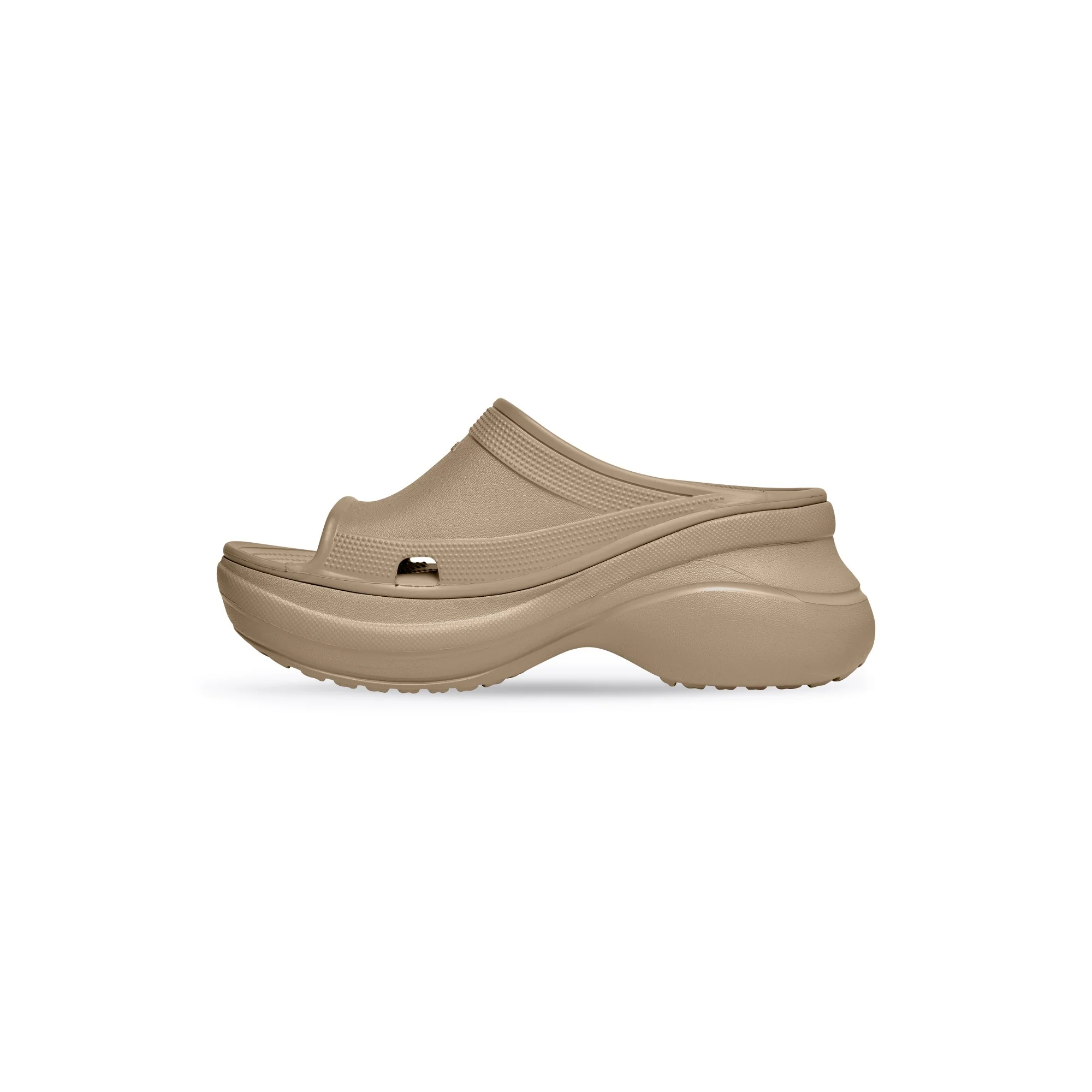 Crocs Pool Rubb Slide - Beige - Image 2