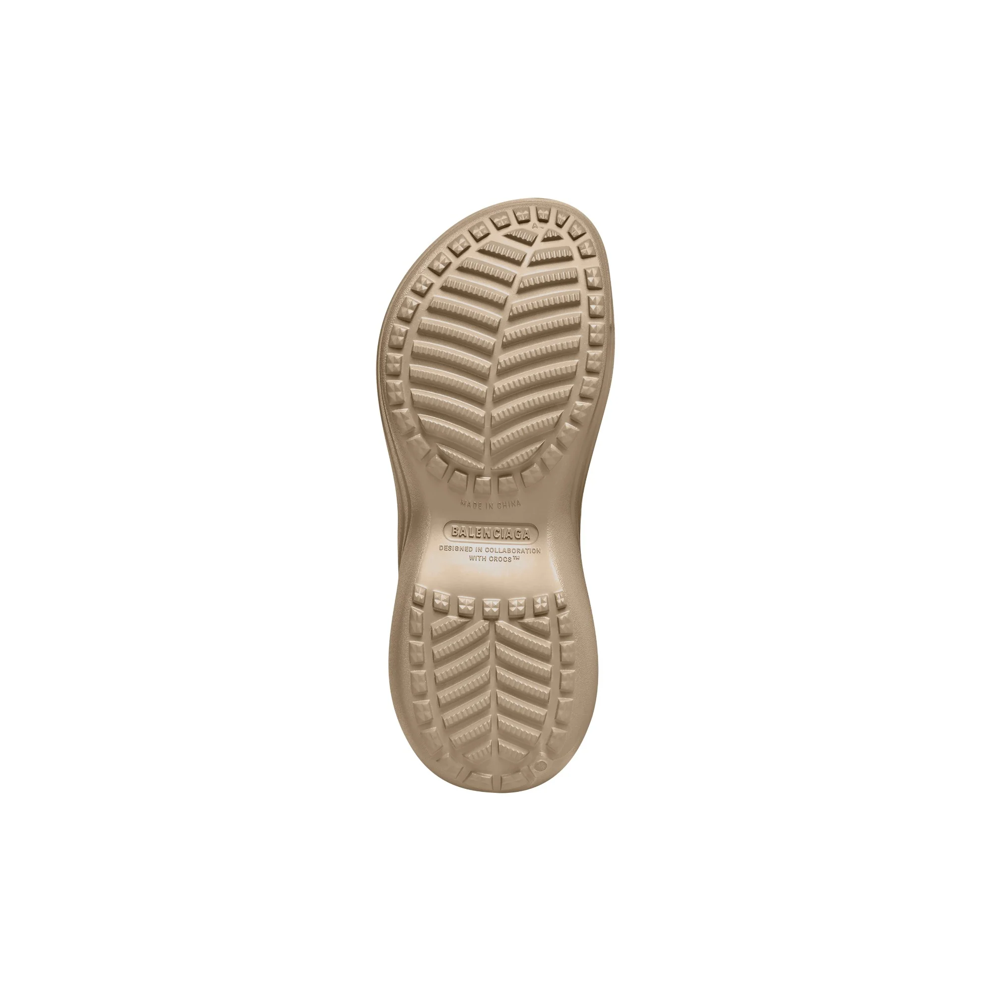 Crocs Pool Rubb Slide - Beige - Image 6