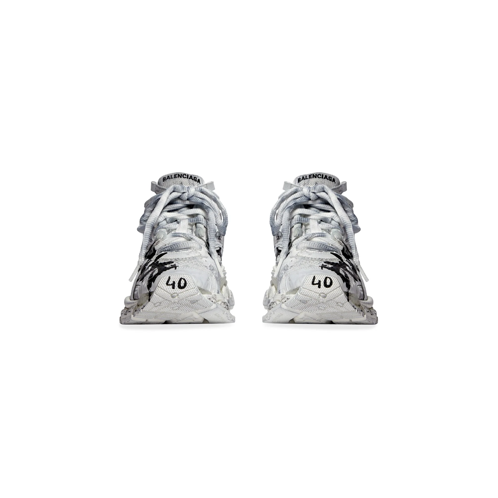 Runner Sneaker - White/Black - Image 7