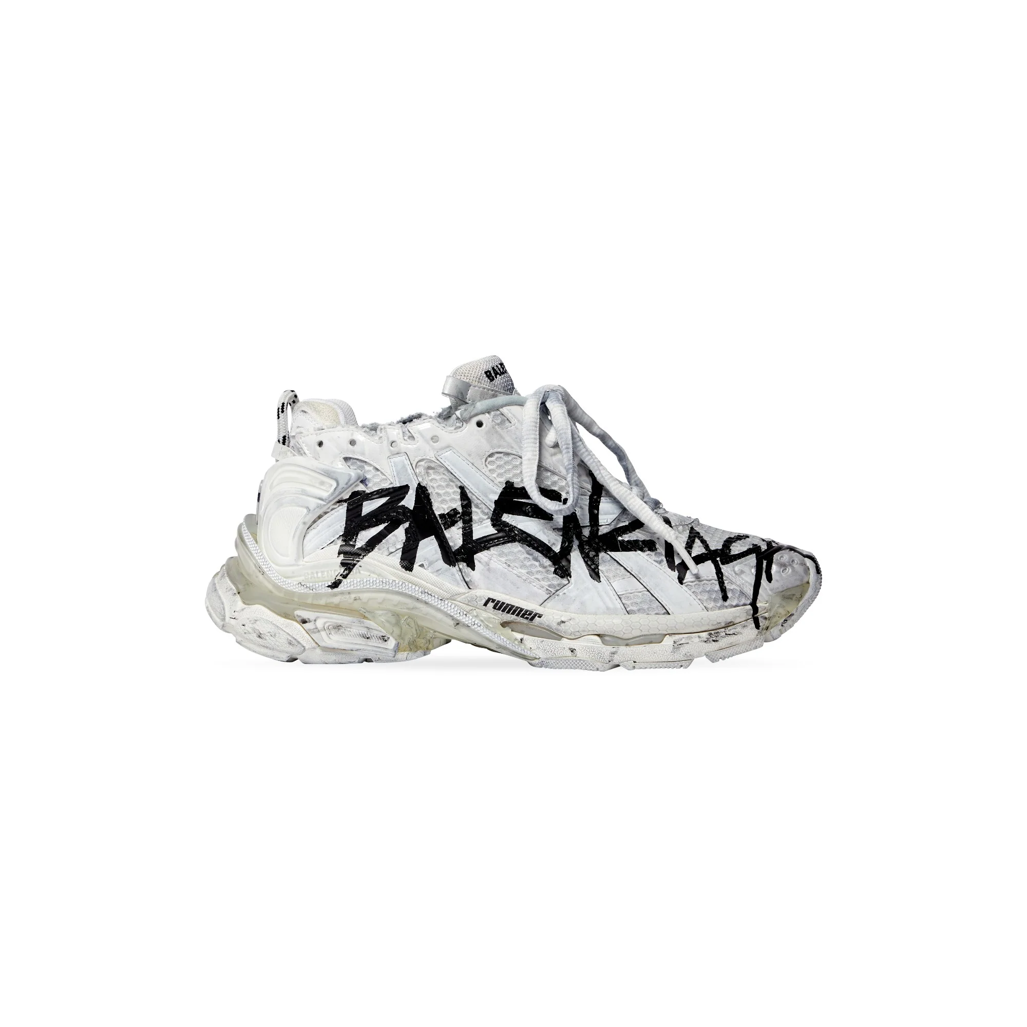Runner Monocl/Graffiti/W - White/Black