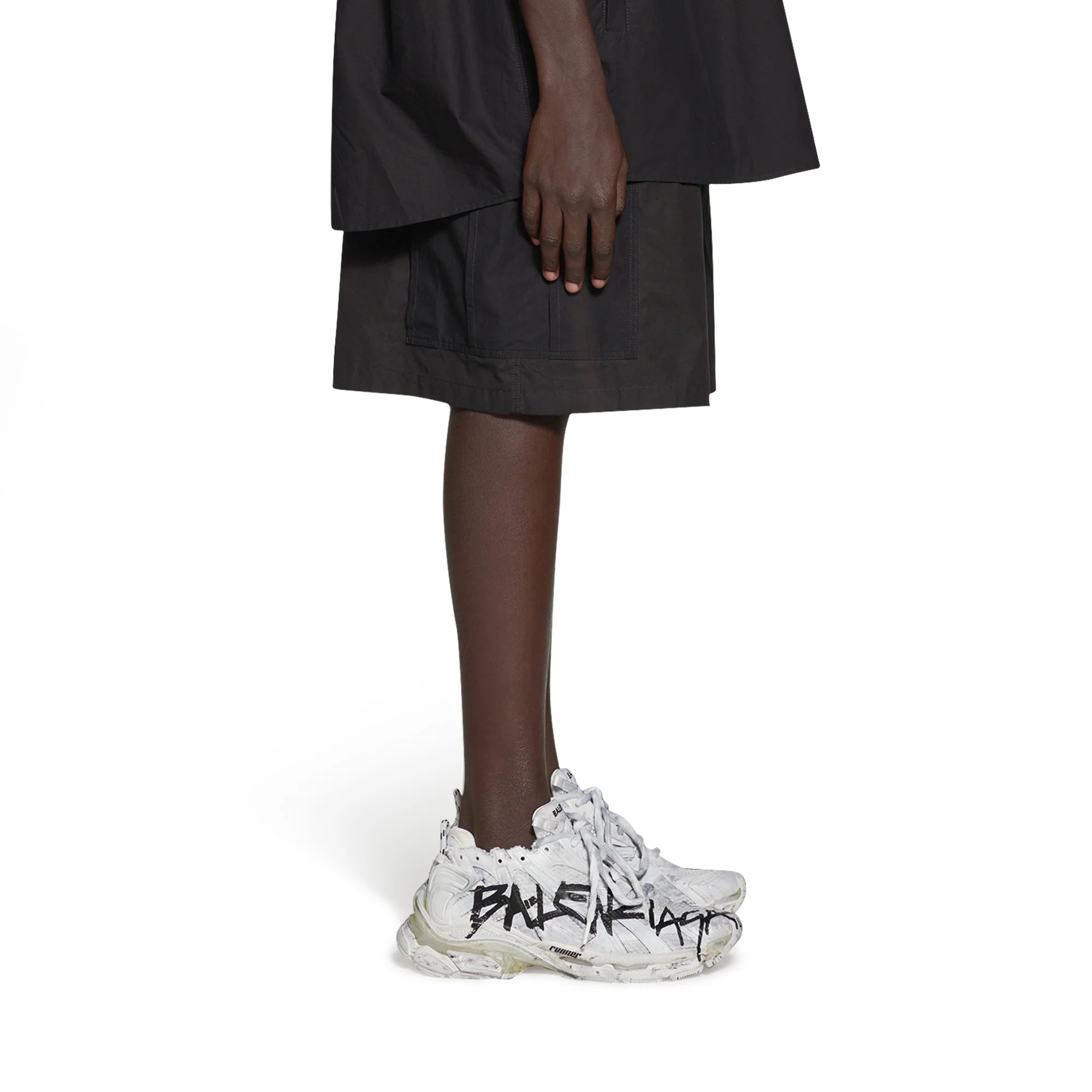 Runner Monocl/Graffiti/W - White/Black - Image 5