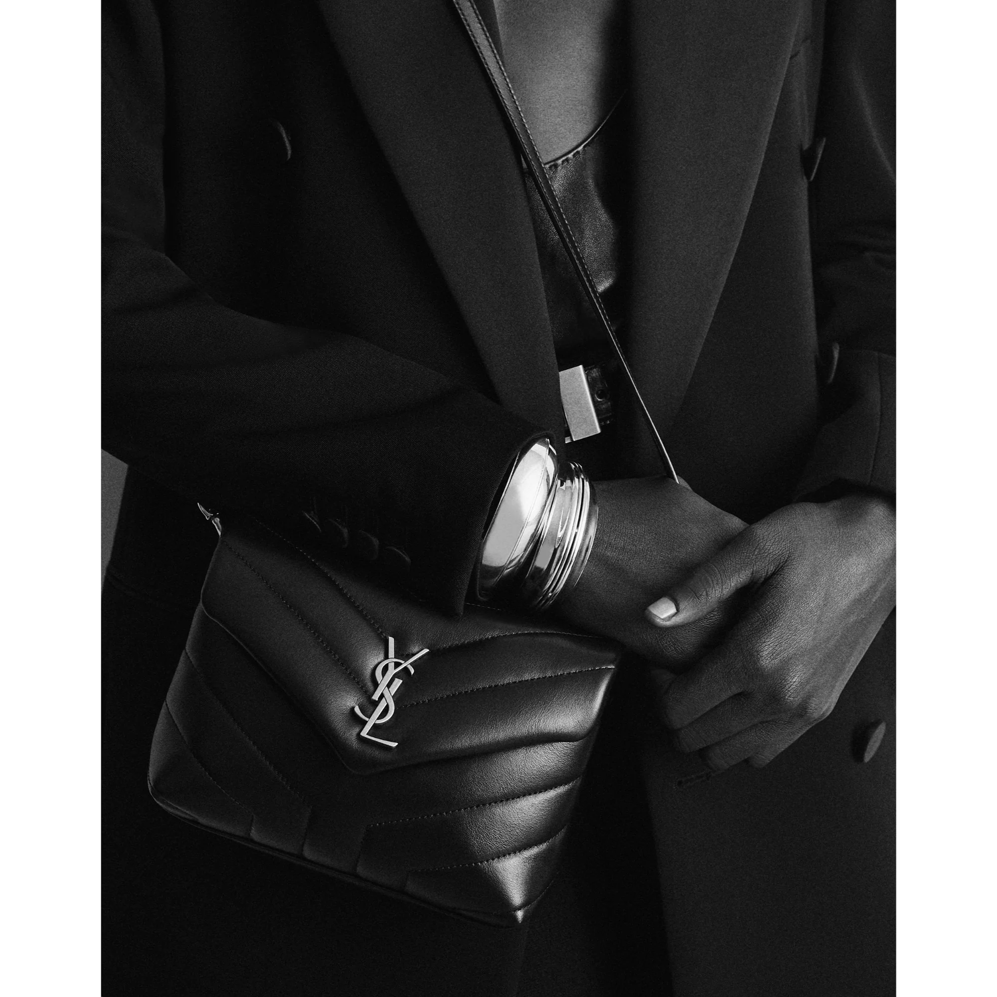 Toy Loulou Strap Bag - Nero - Image 6