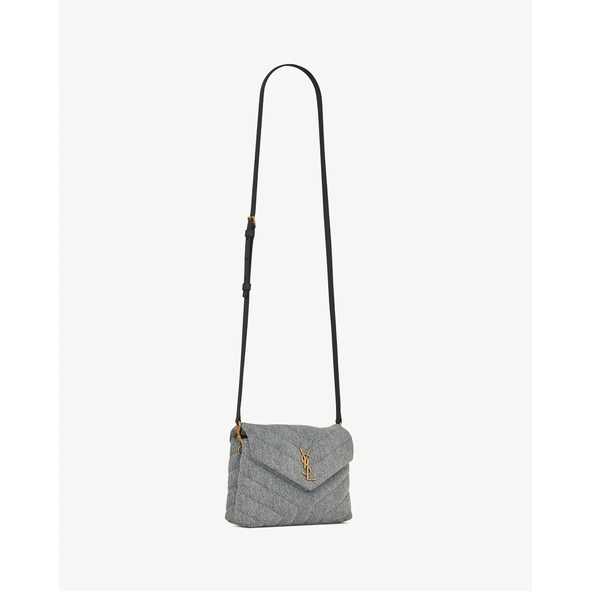 Toy Loulou Strap Bag - Denim Azur/Light Azur - Image 4