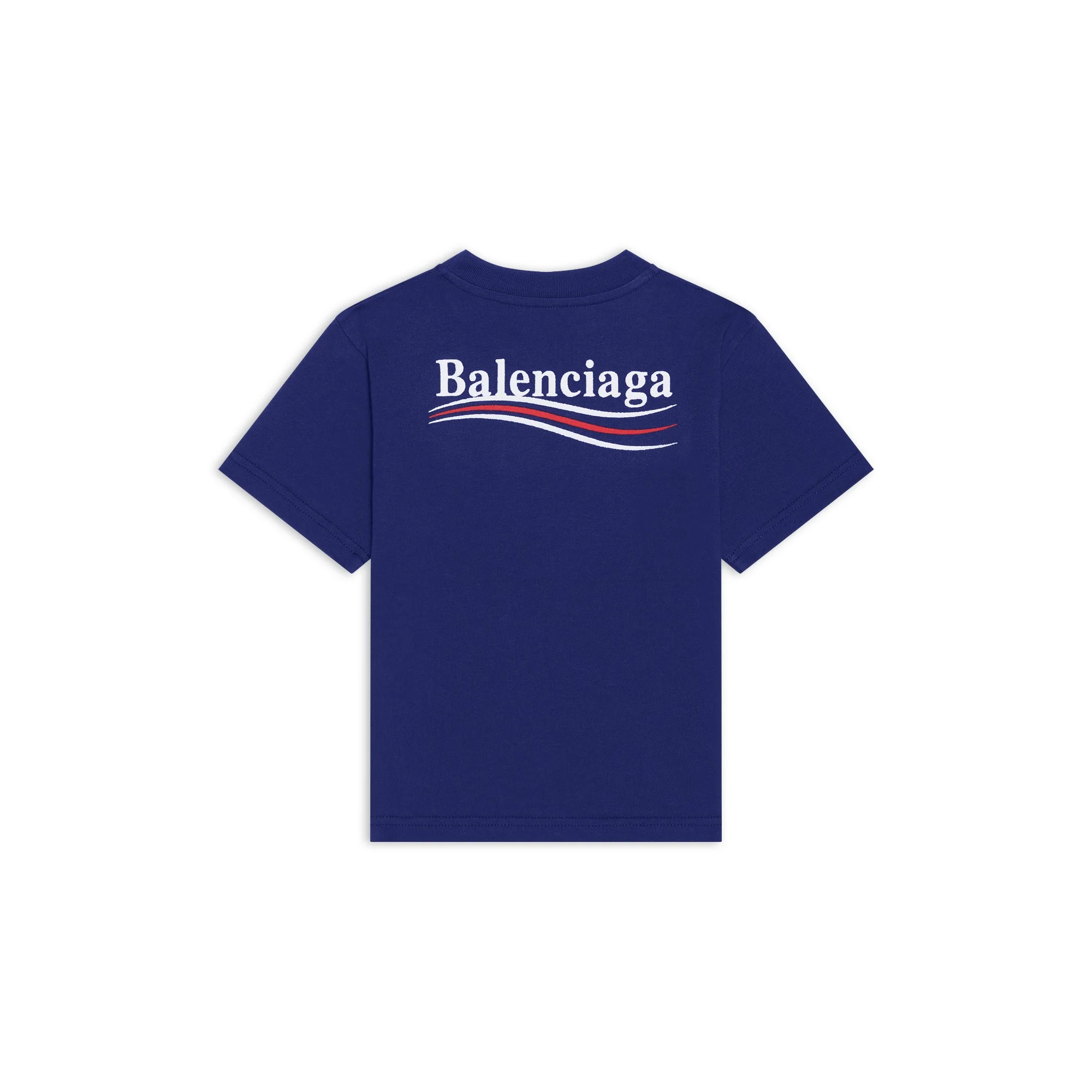 Short Sleeve T-Shirt - Pacific Blue/Wt - Image 2