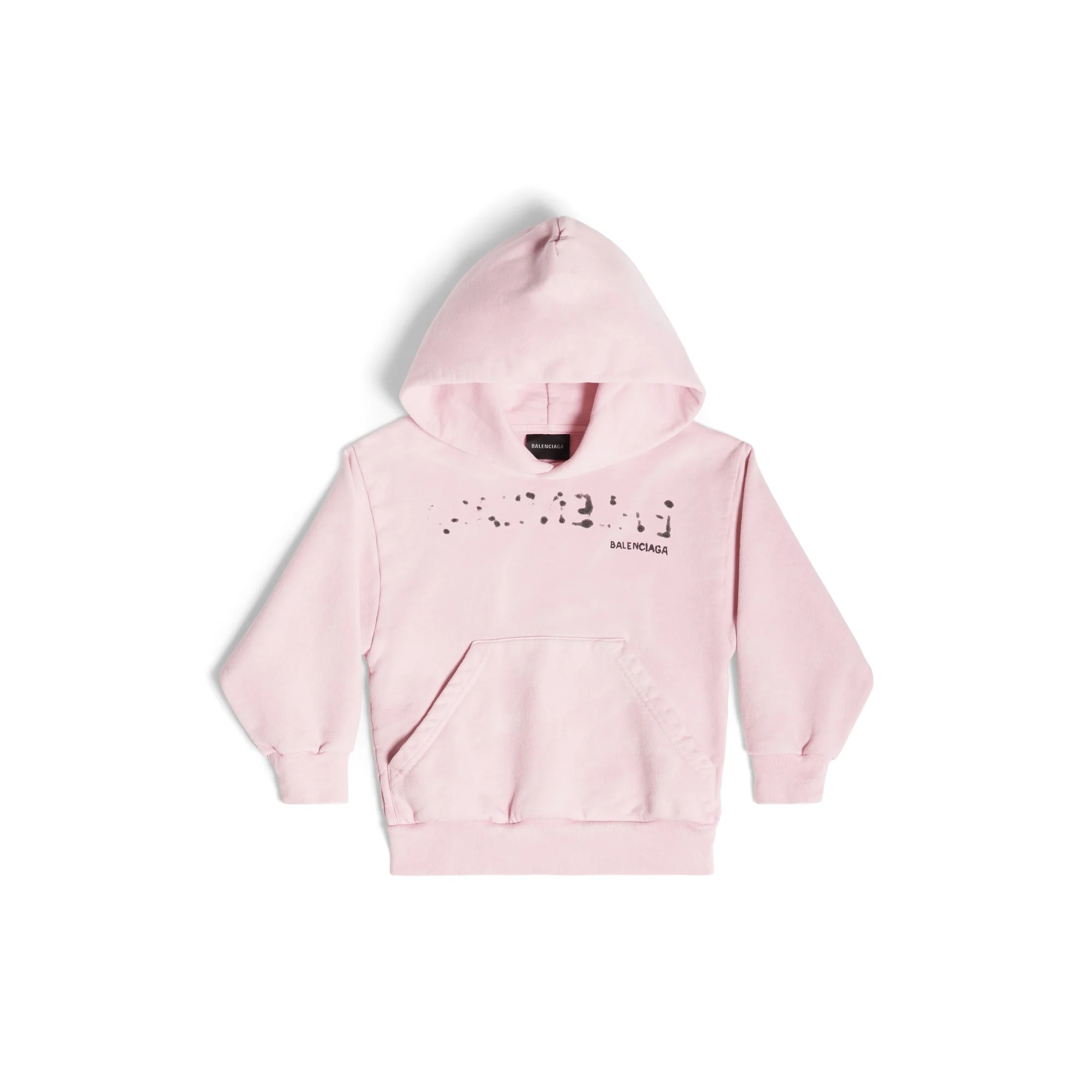 Hoodie Classic - Faded Pink/Black