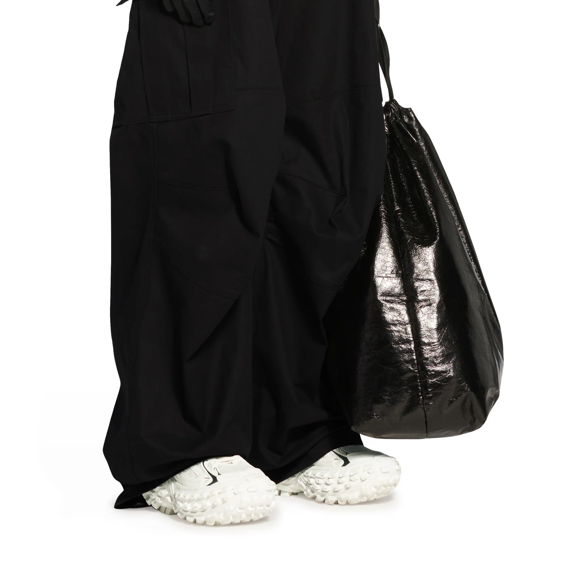 Bouncer Mnc Up/Contrast Det/W - Eggshell/Black - Image 5