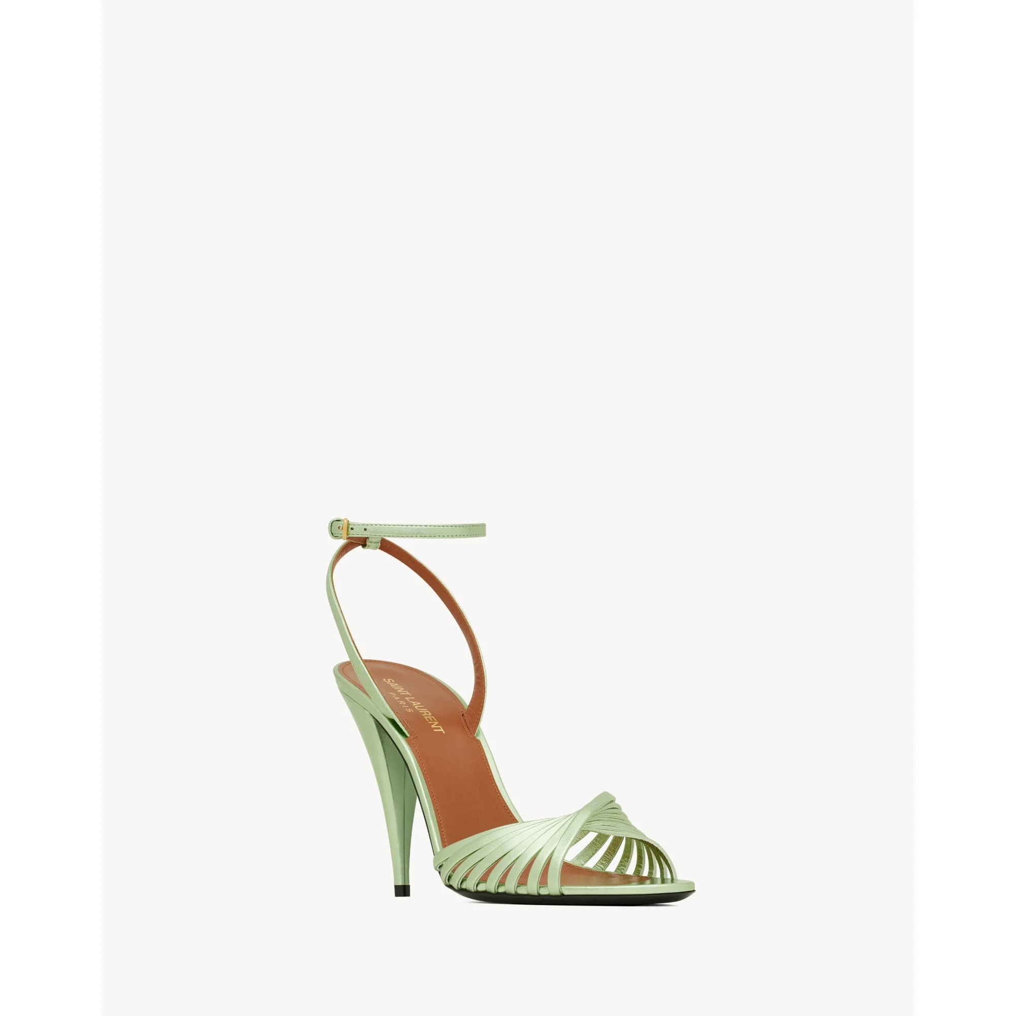 Tina 100 Sandal - Metal Clorofilla - Image 3