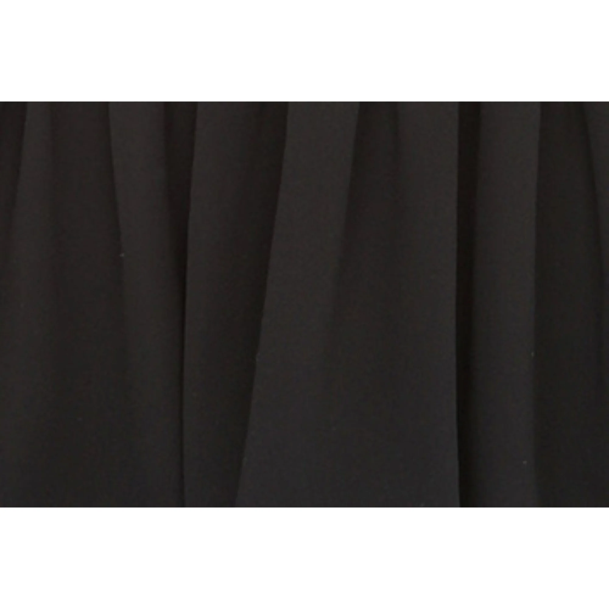Robe Georgette De Soie Lavee - Noir - Image 5