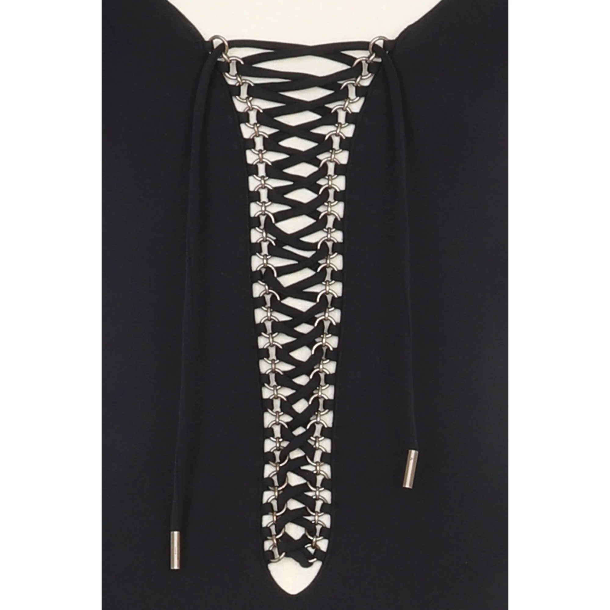 Maillot Saharienne Lycra Lourd - Noir - Image 4