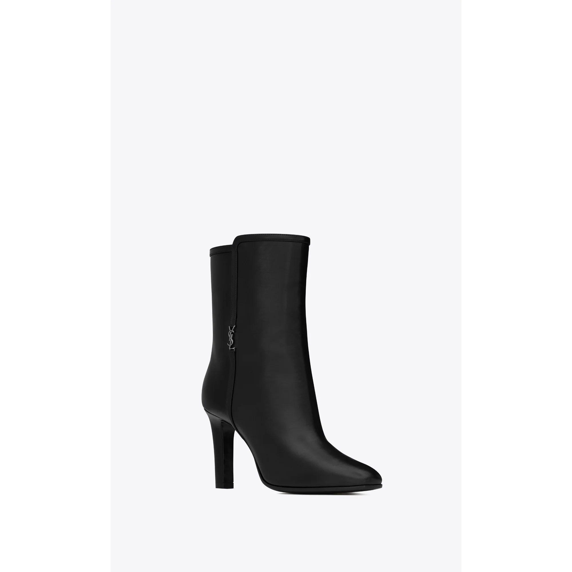 Lady 90 YSL Boot - Nero - Image 3