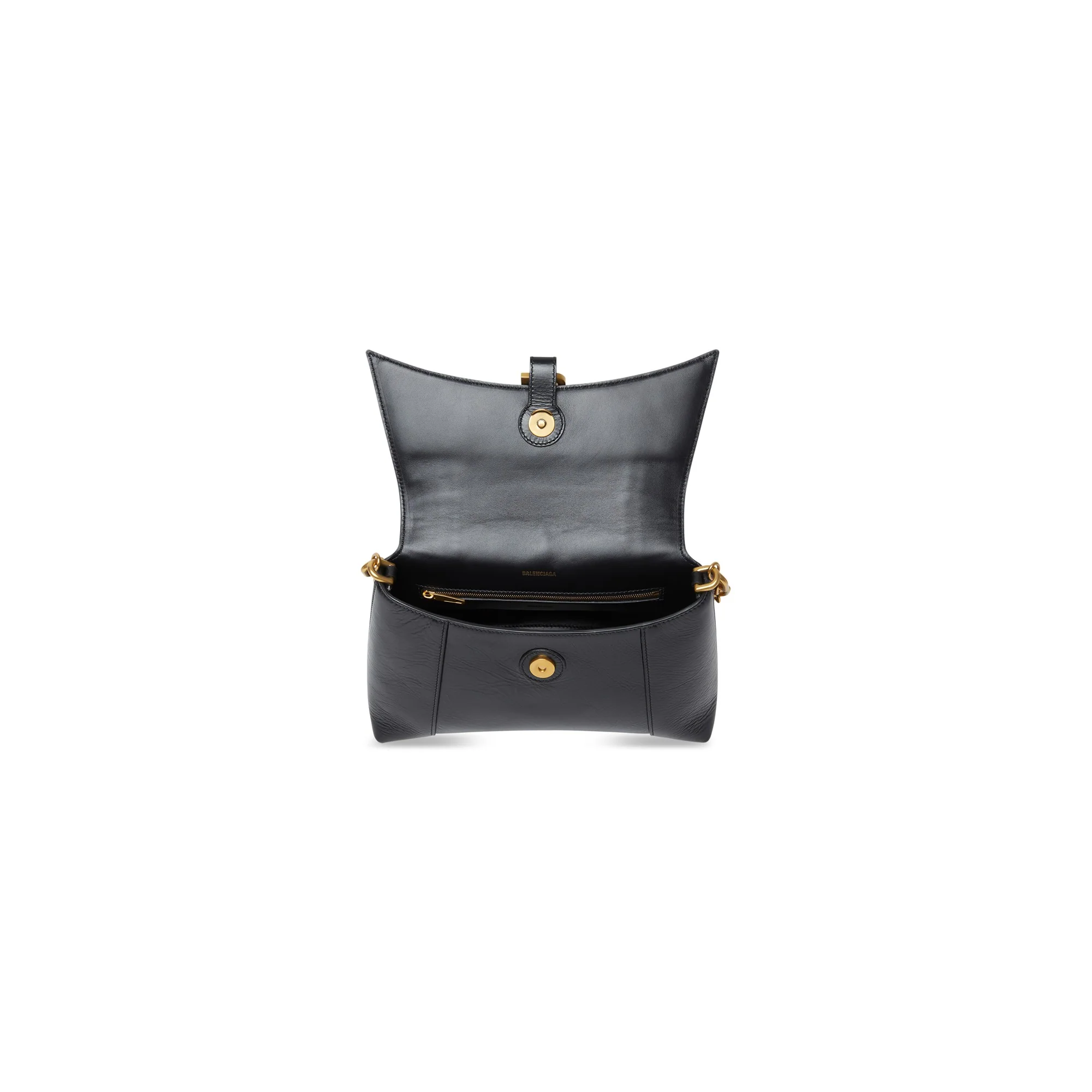 Downtown With Ch Should Bag S - Black/Black - Image 3