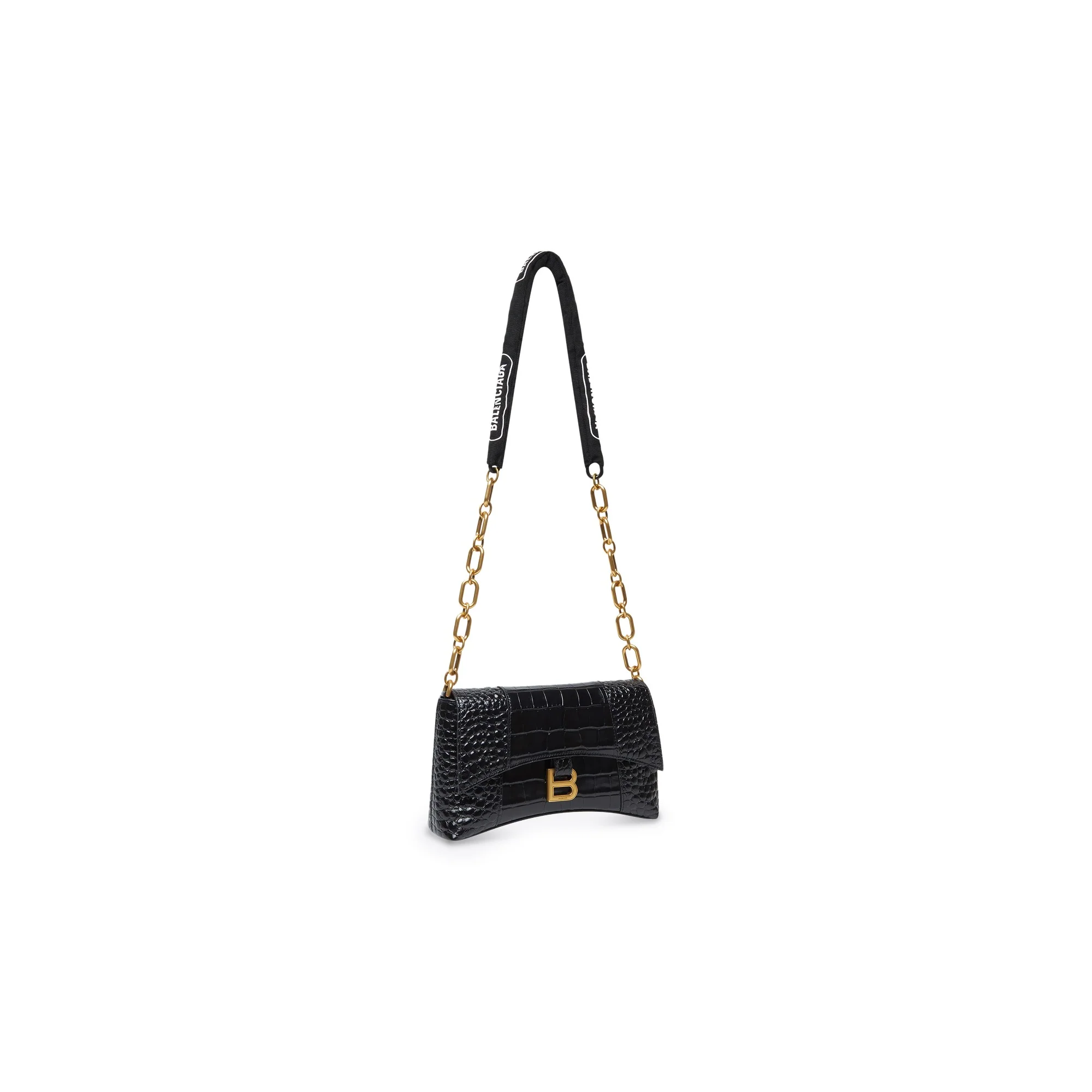 Downtown With Ch Should Bag XS - Black/Black - Image 6