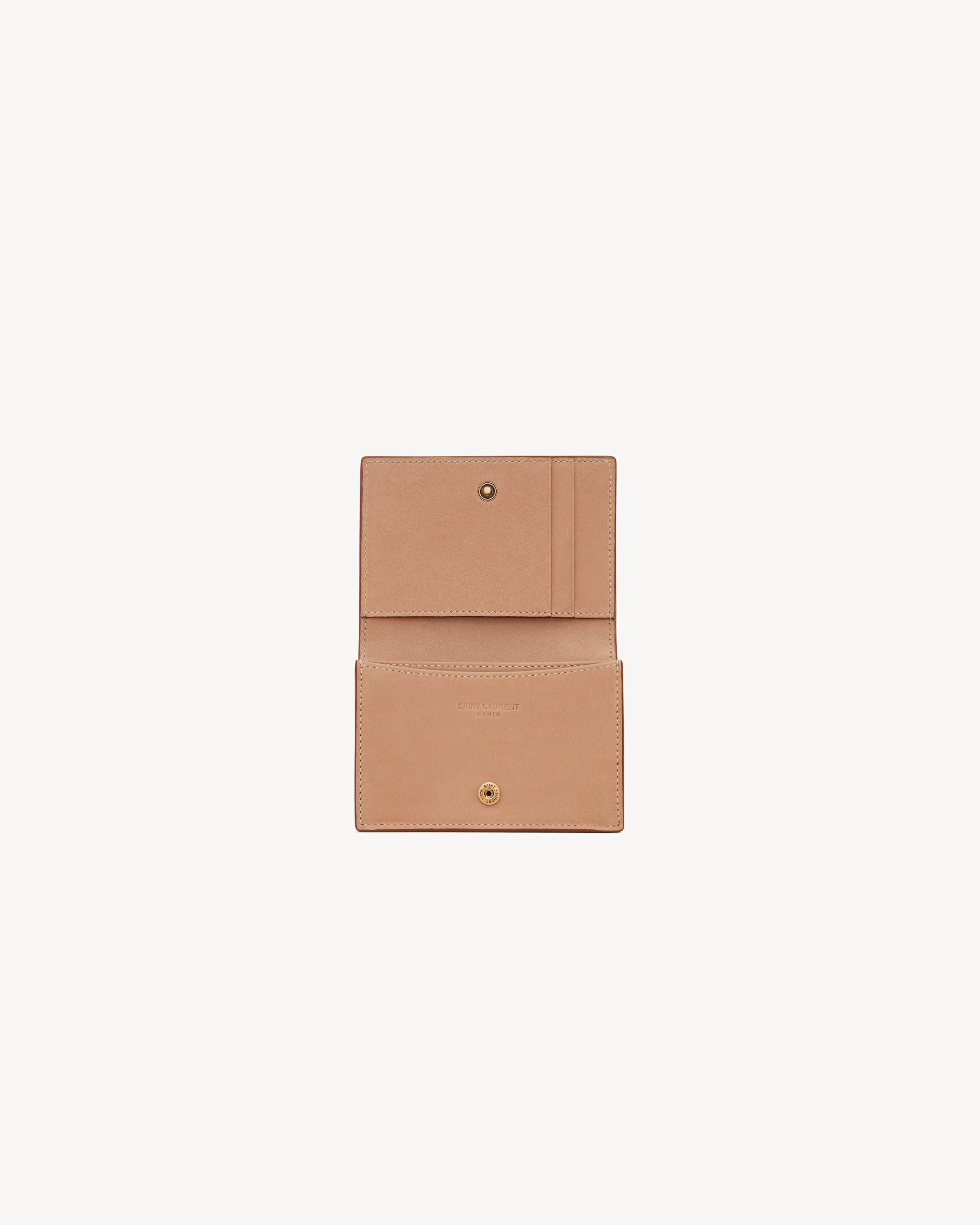 Business Card Case - Vintage Brown Gold - Image 4