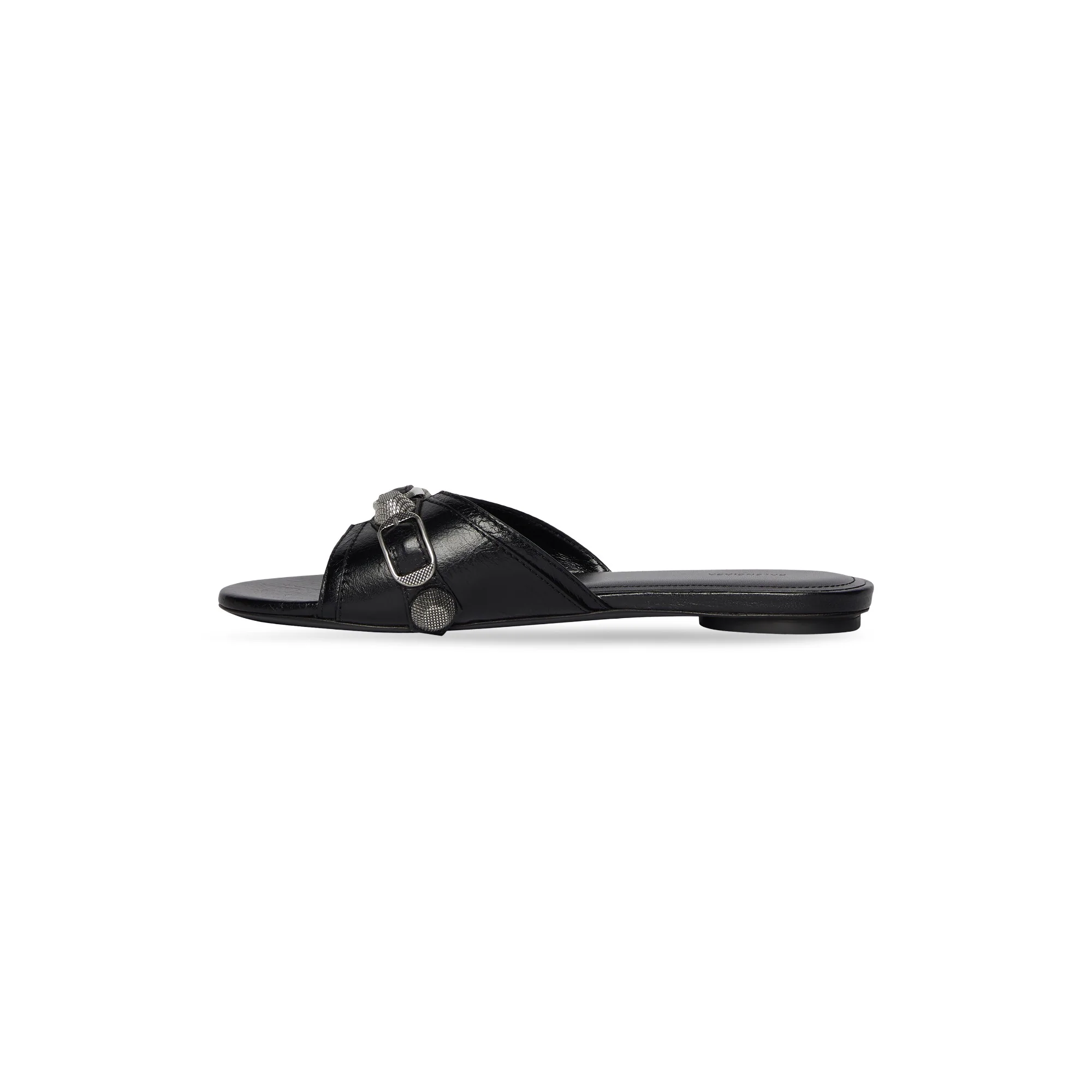 Cagole Sandal Flat Arena/Abs - Black/Silver - Image 2