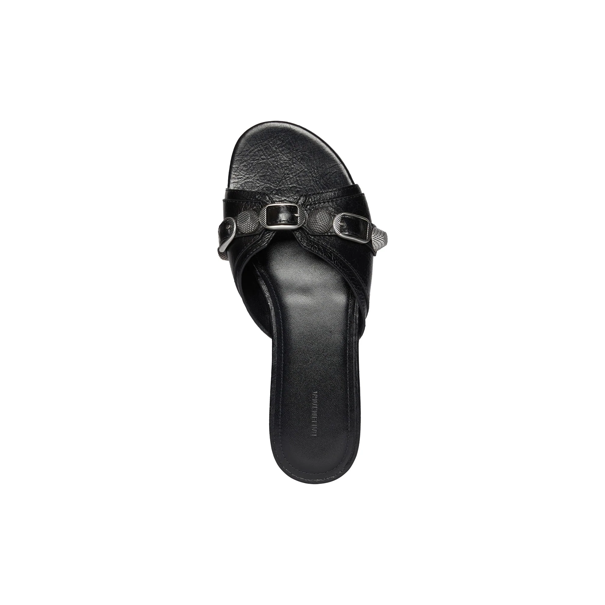 Cagole Sandal Flat Arena/Abs - Black/Silver - Image 6