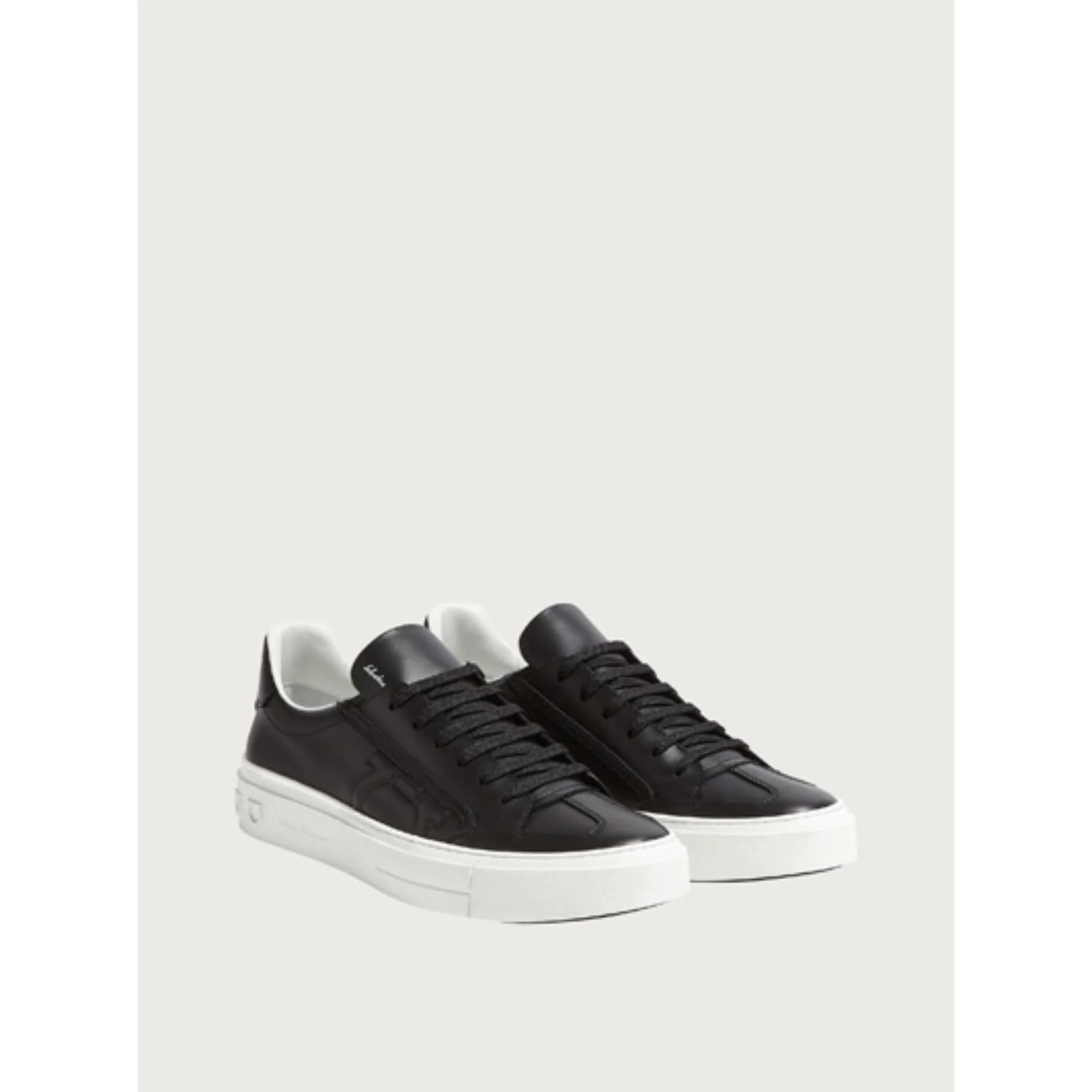 Gancini Sneakers - White/Black - Image 2