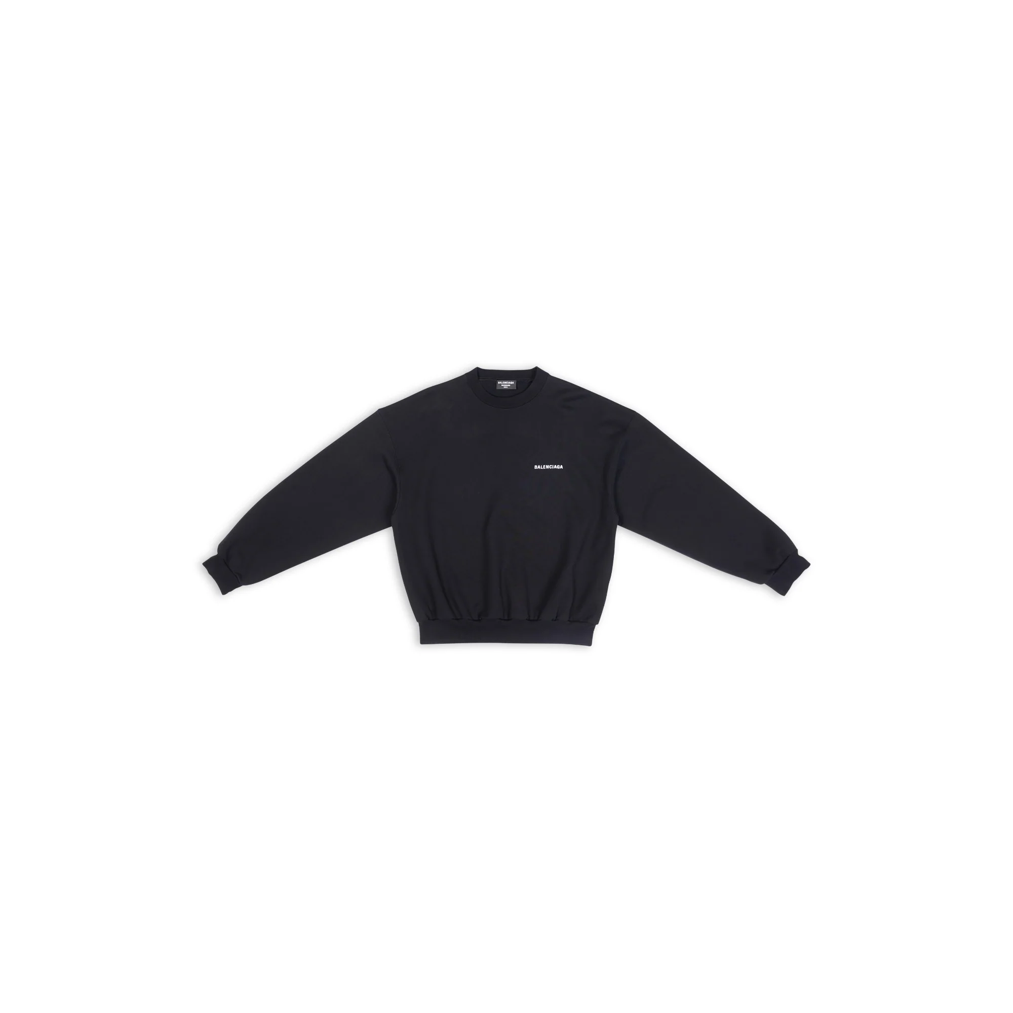Regular Crewneck - Black/White